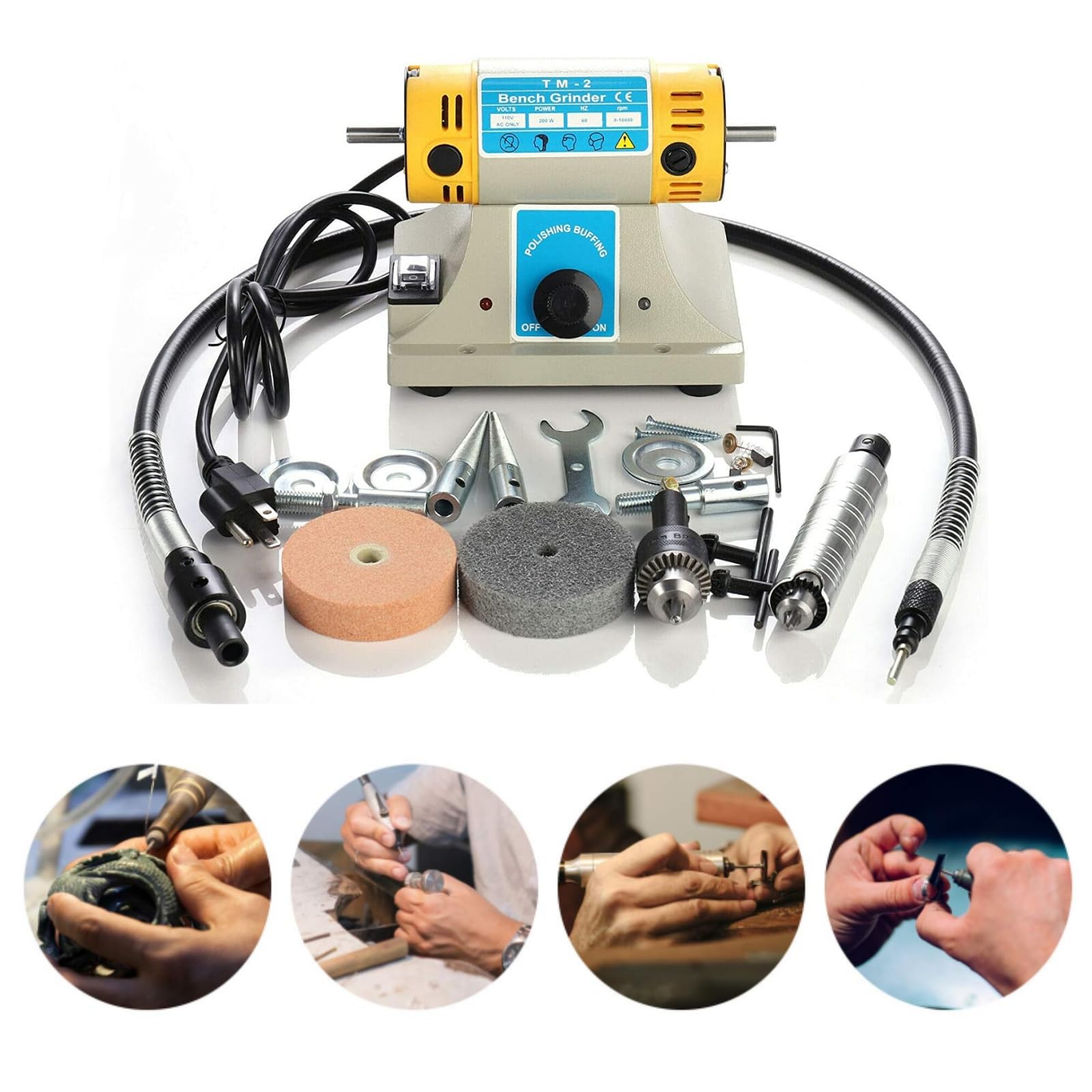 Tanniws Lucidatrice da Banco 350W 10000 rpm