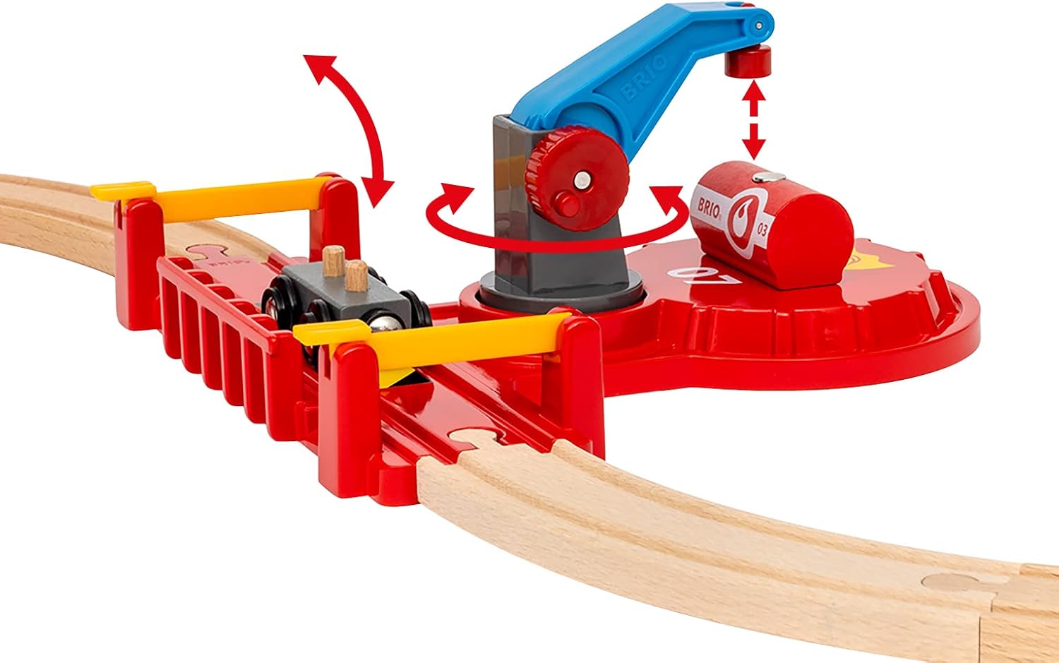 BRIO World Rescue Team - Set Treno in Legno - immagine 3