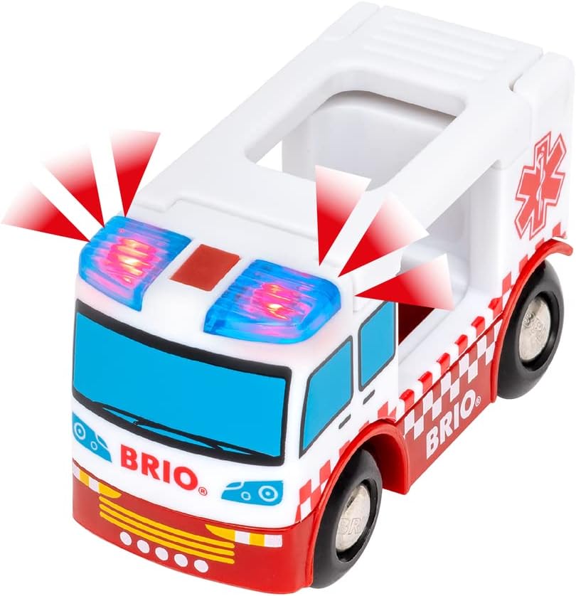 BRIO World Rescue Team - Set Treno in Legno - immagine 7