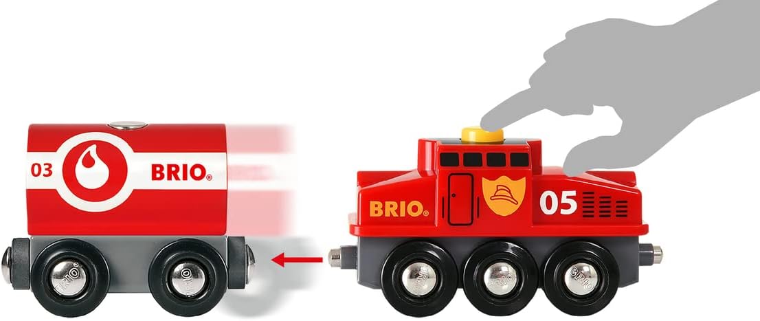 BRIO World Rescue Team - Set Treno in Legno - immagine 8