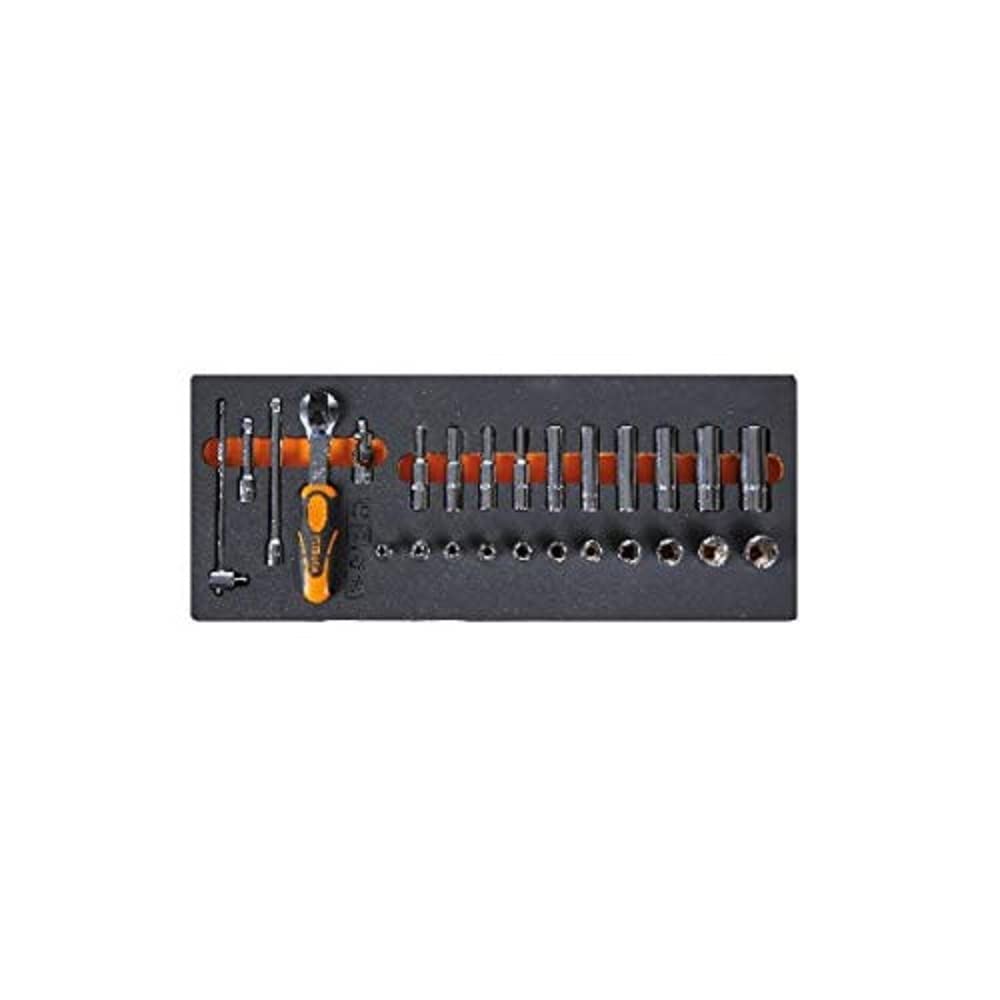 Beta M94 - Vassoio morbido in eva bussole in pollici da 1/4"