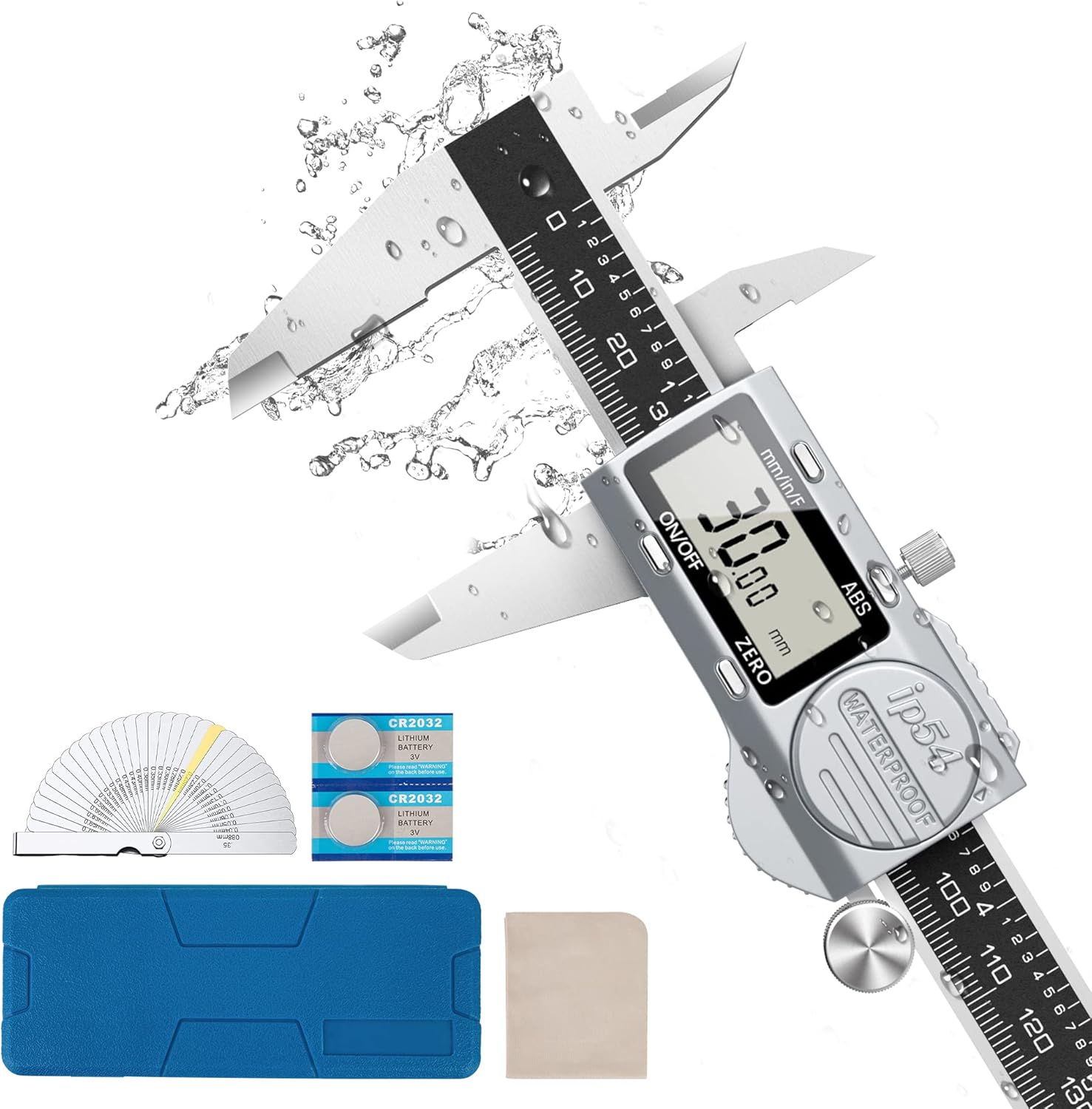 Housolution Calibro Digitale 6 Pollici in Acciaio Inox - immagine 1