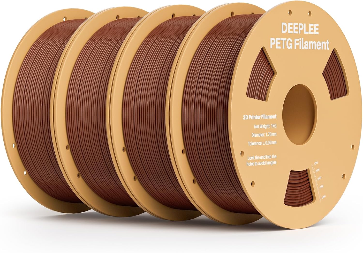 Deeplee Filamento PETG 1.75mm per Stampante 3D 4KG - immagine 1