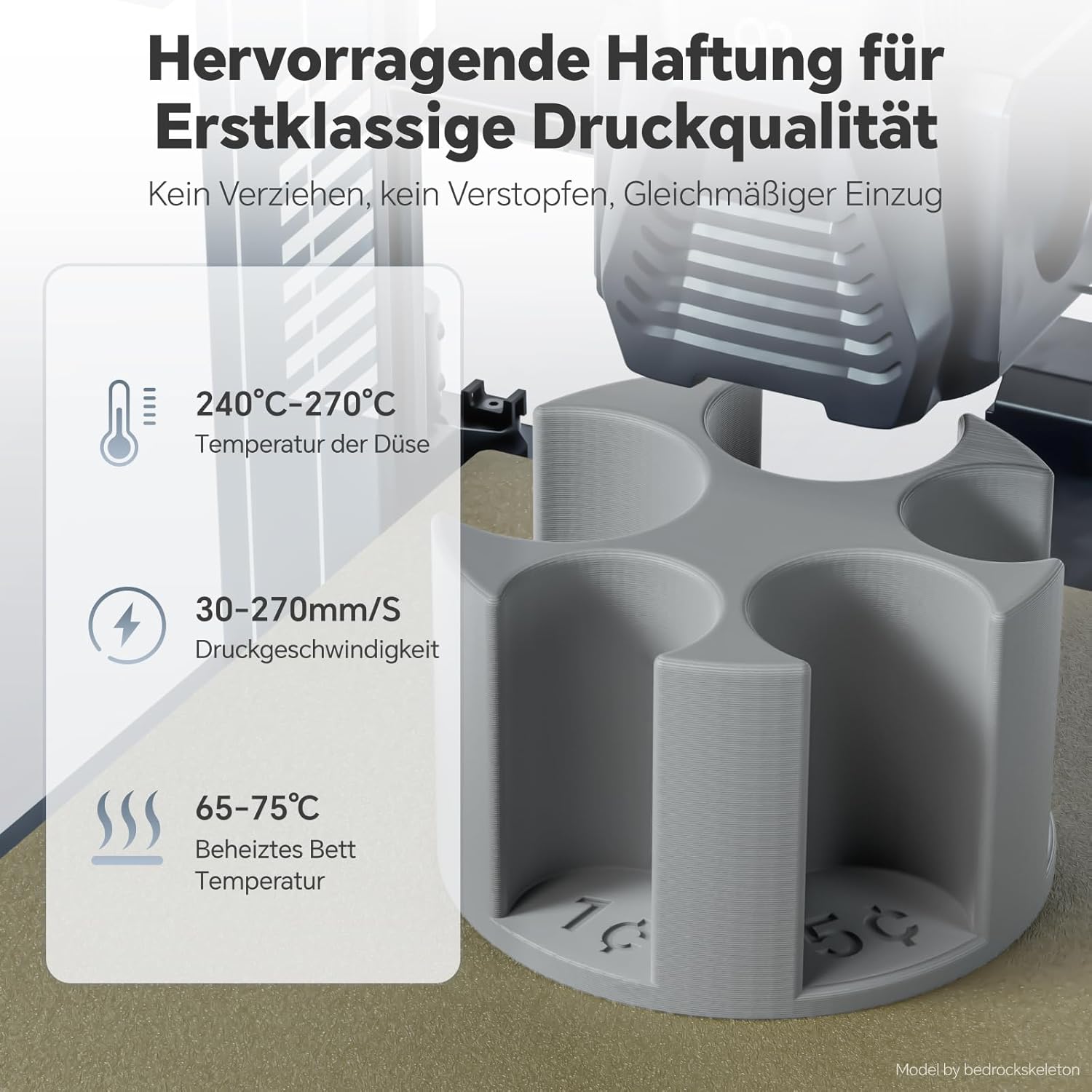 Deeplee Filamento PETG 1.75mm per Stampante 3D 4KG - immagine 4