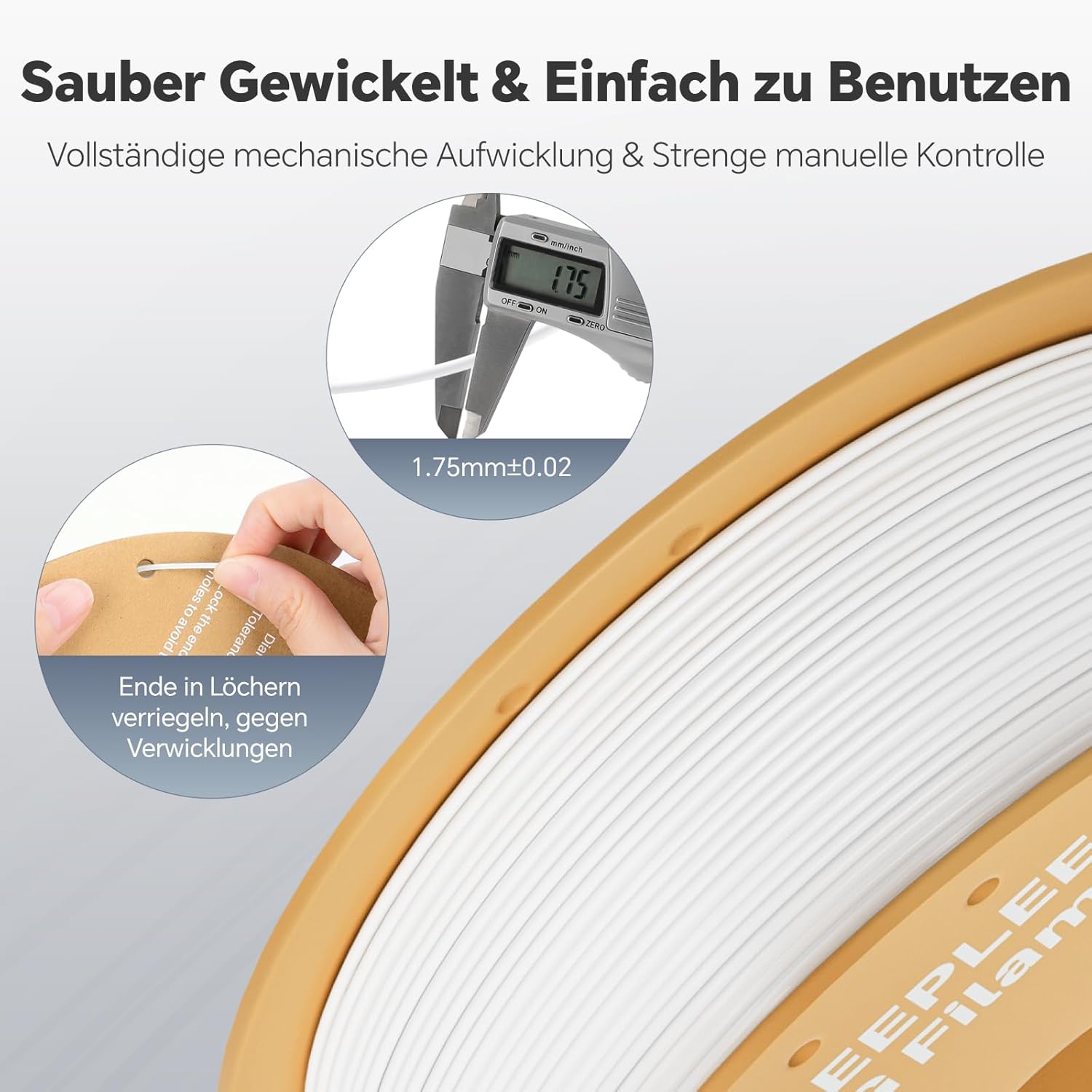 Deeplee Filamento PETG 1.75mm per Stampante 3D 4KG - immagine 6