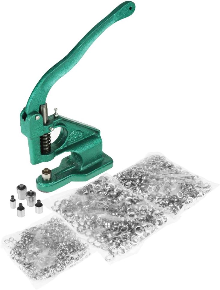 Wakects Macchina per Occhielli con 3 Fustelle - immagine 5