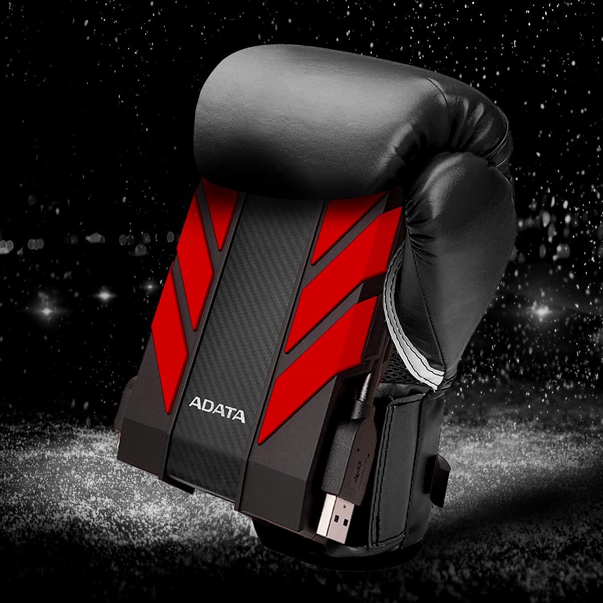 Adata HD710 Pro - HDD Esterno Portatile 1TB, Rosso - immagine 2