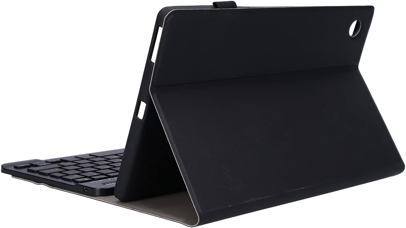 Custodia con Tastiera Bluetooth Retroilluminata per Android M10 - immagine 7