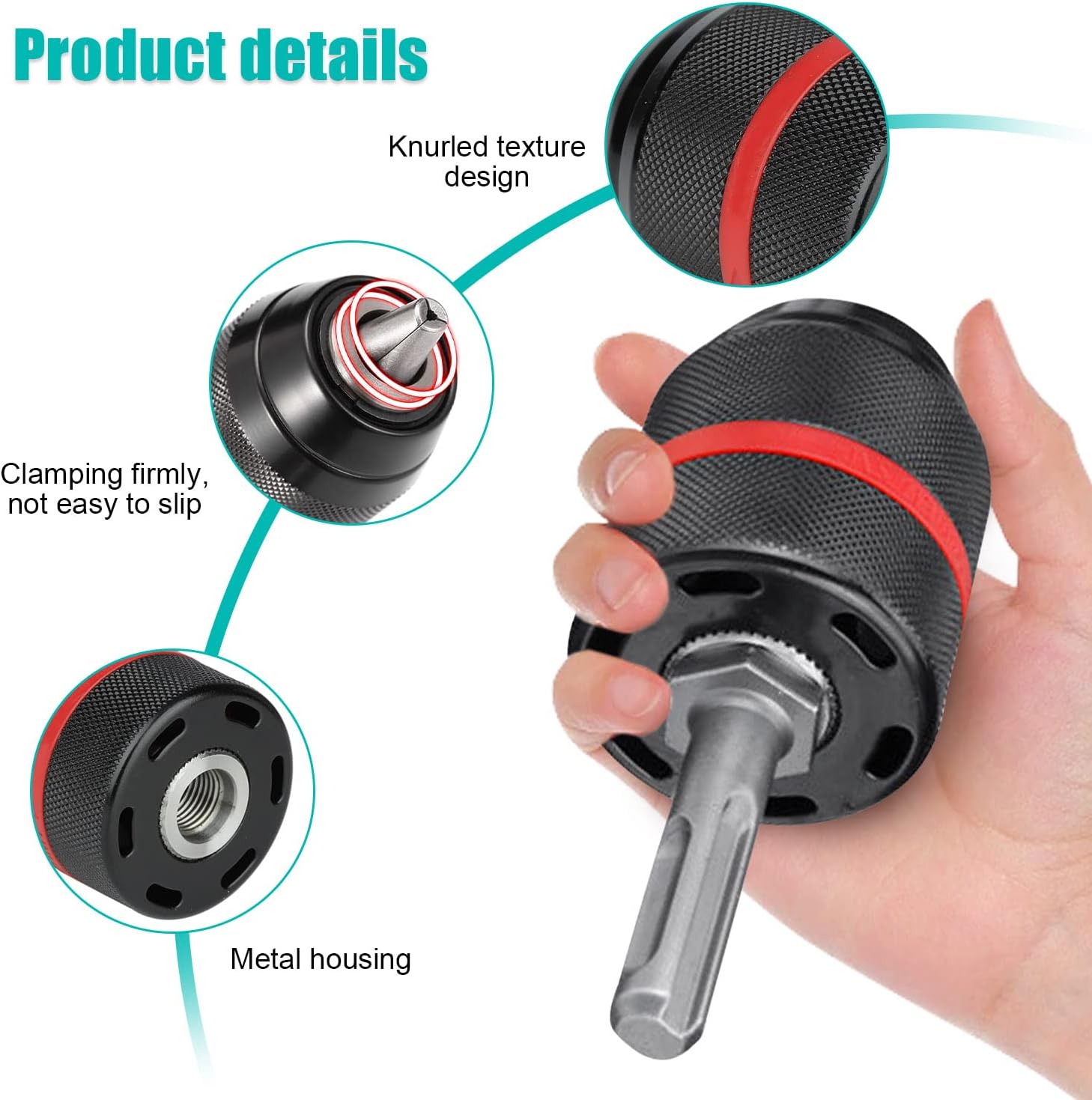 Mandrino Trapano Autoserrante 1.5-13 mm - immagine 4