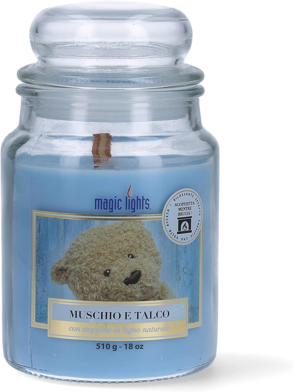 Magic Lights Candela Profumata in Giara 510g - immagine 1