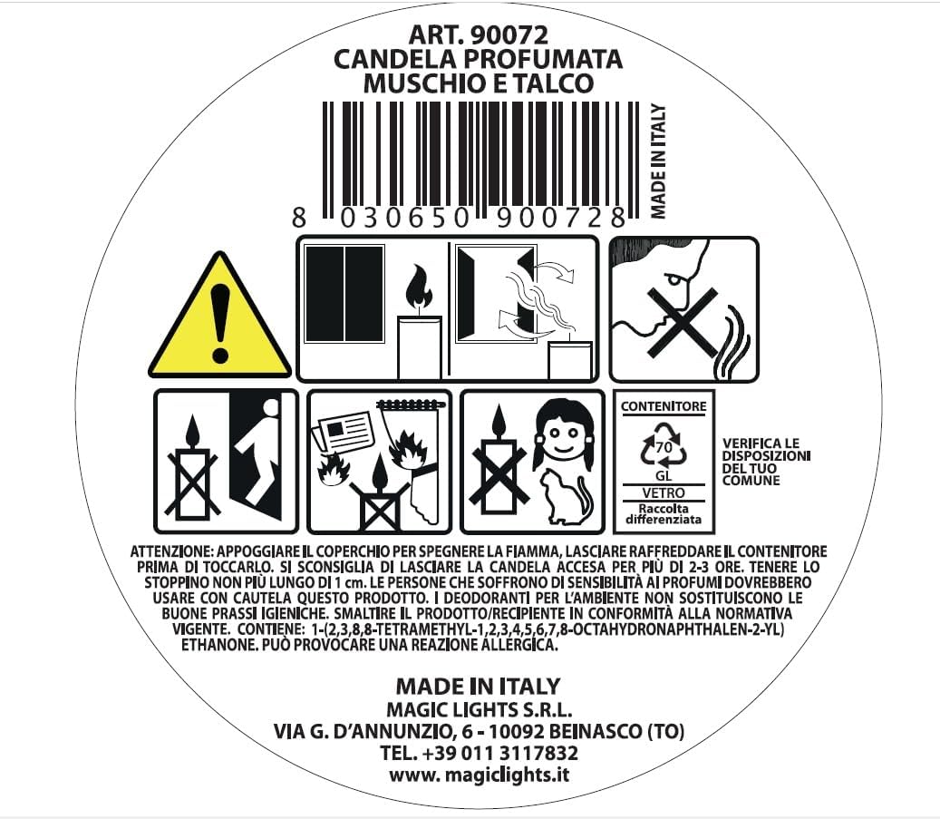 Magic Lights Candela Profumata in Giara 510g - immagine 5