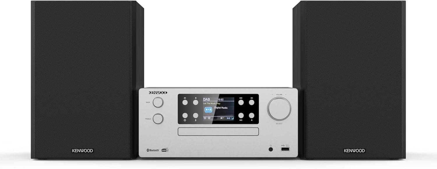 Kenwood M-925DAB - Sistema Micro HiFi Stereo, Silver - immagine 1