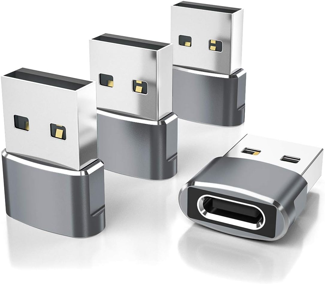 Elebase Adattatore USB-C Femmina a USB Maschio 4Pack - immagine 1