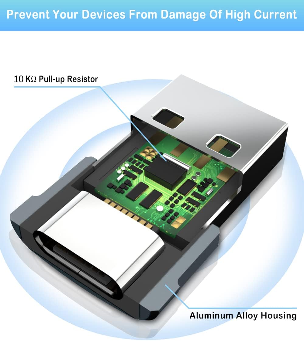 Elebase Adattatore USB-C Femmina a USB Maschio 4Pack - immagine 3