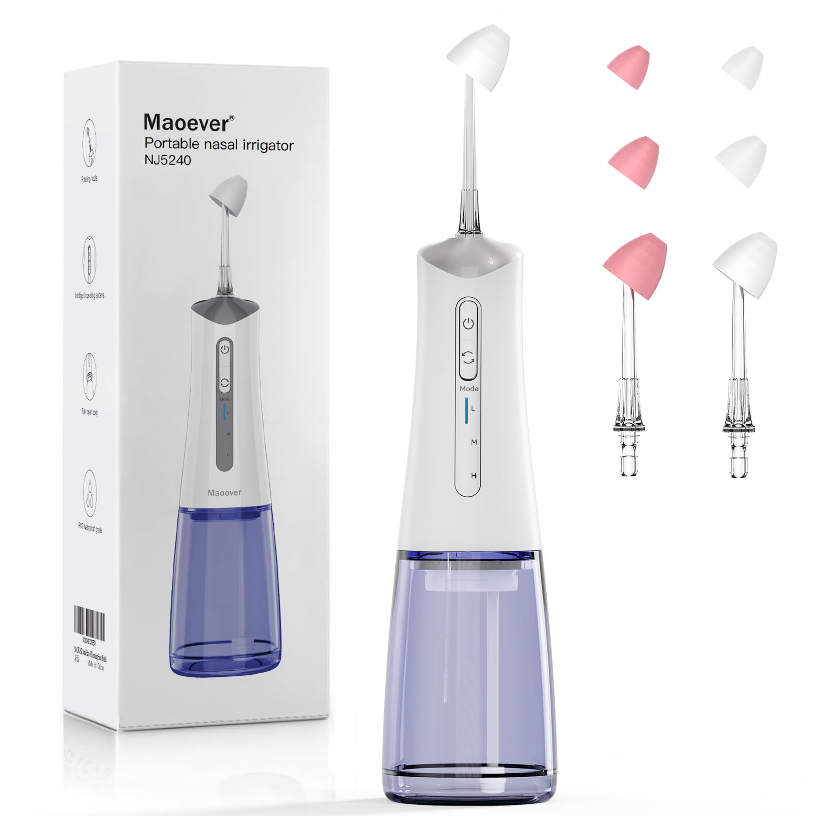 Risciacquone Nasale Elettrico con 6 Ugelli