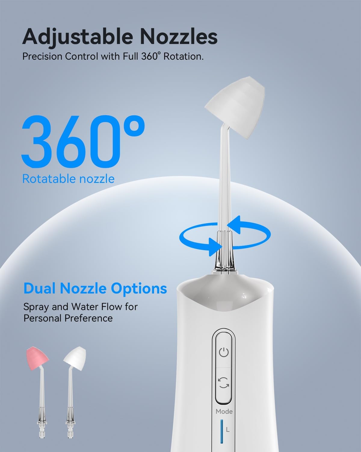 Risciacquone Nasale Elettrico con 6 Ugelli - immagine 5
