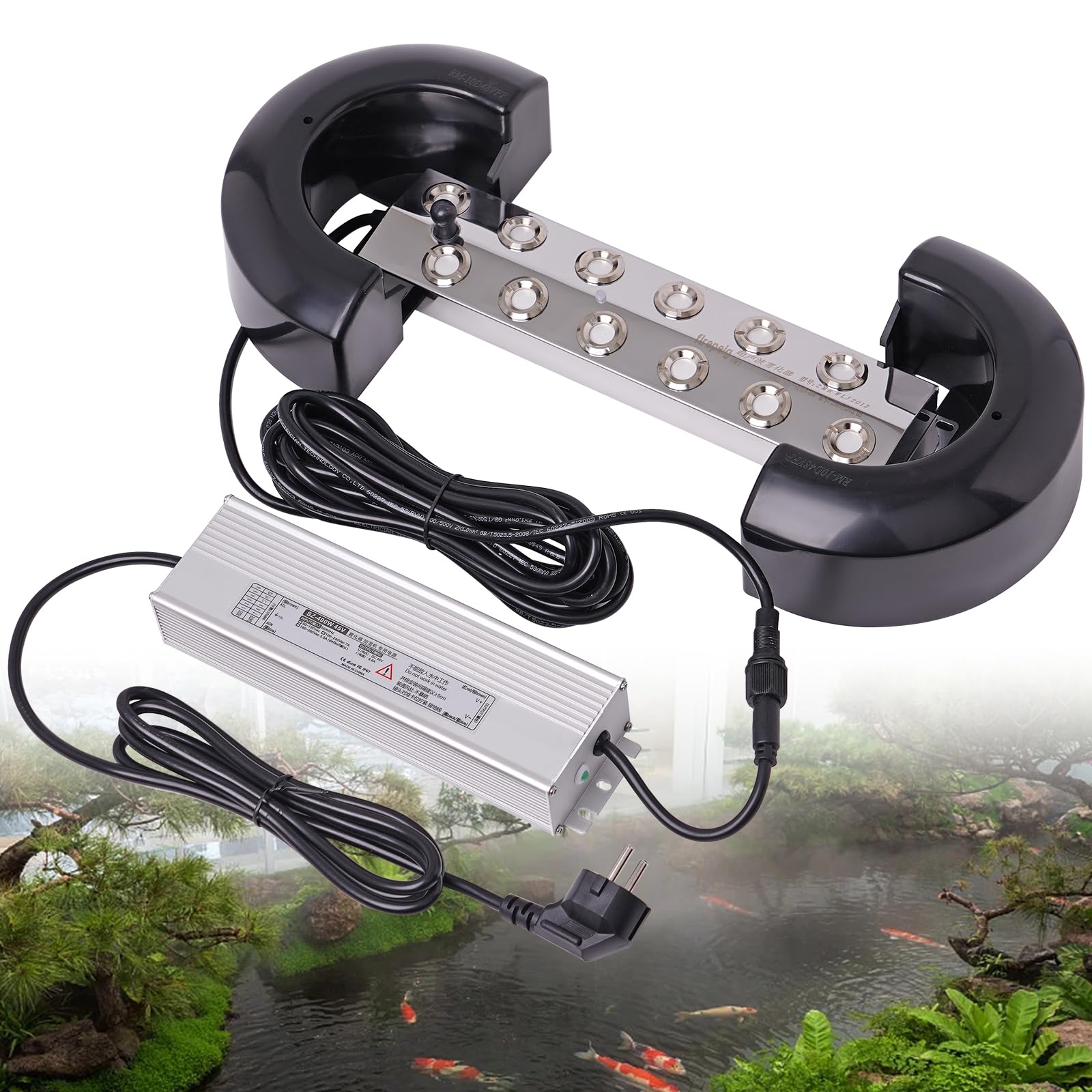 MOGOULUA Creatore di Nebbia 12 Teste Ultrasonico