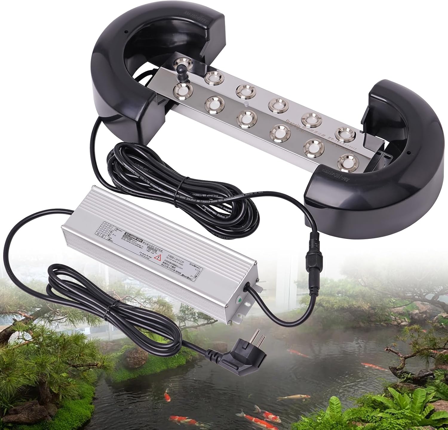 MOGOULUA Creatore di Nebbia 12 Teste Ultrasonico - immagine 1