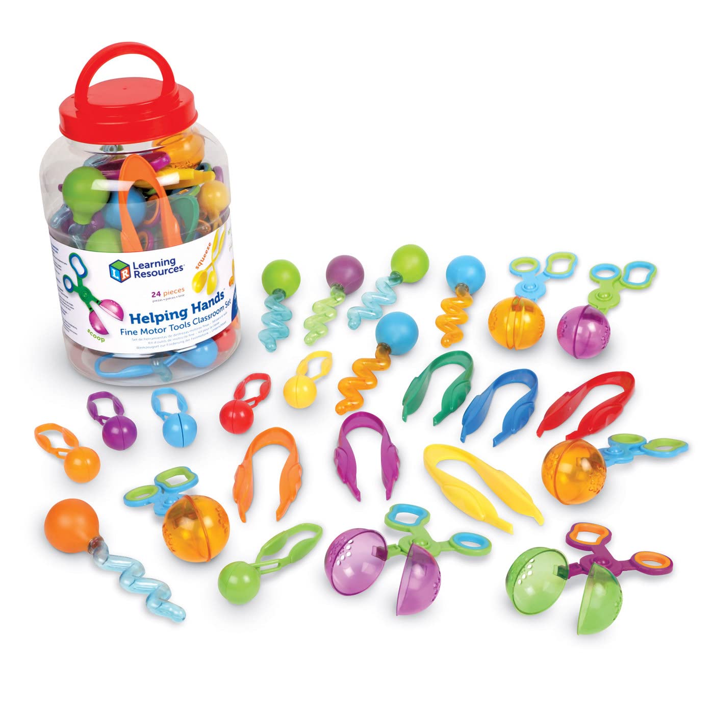 Learning Resources Set Strumenti Motricità Fine Helping Hands