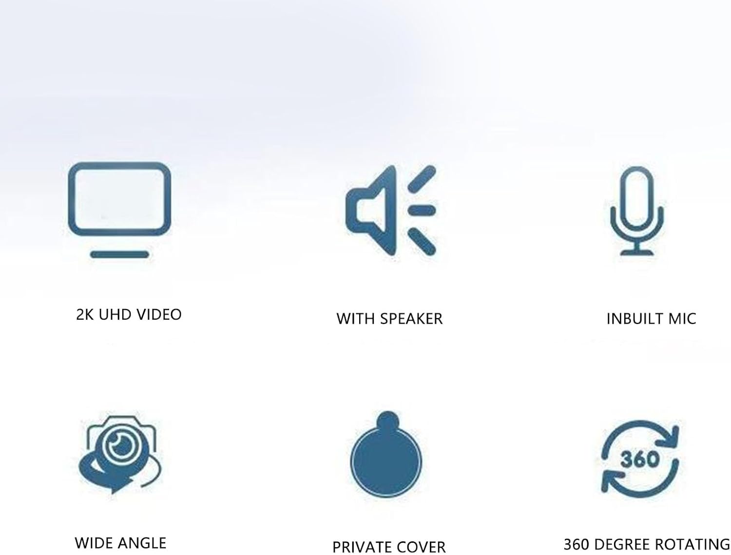 Webcam USB HD con Microfono e Altoparlante - immagine 2