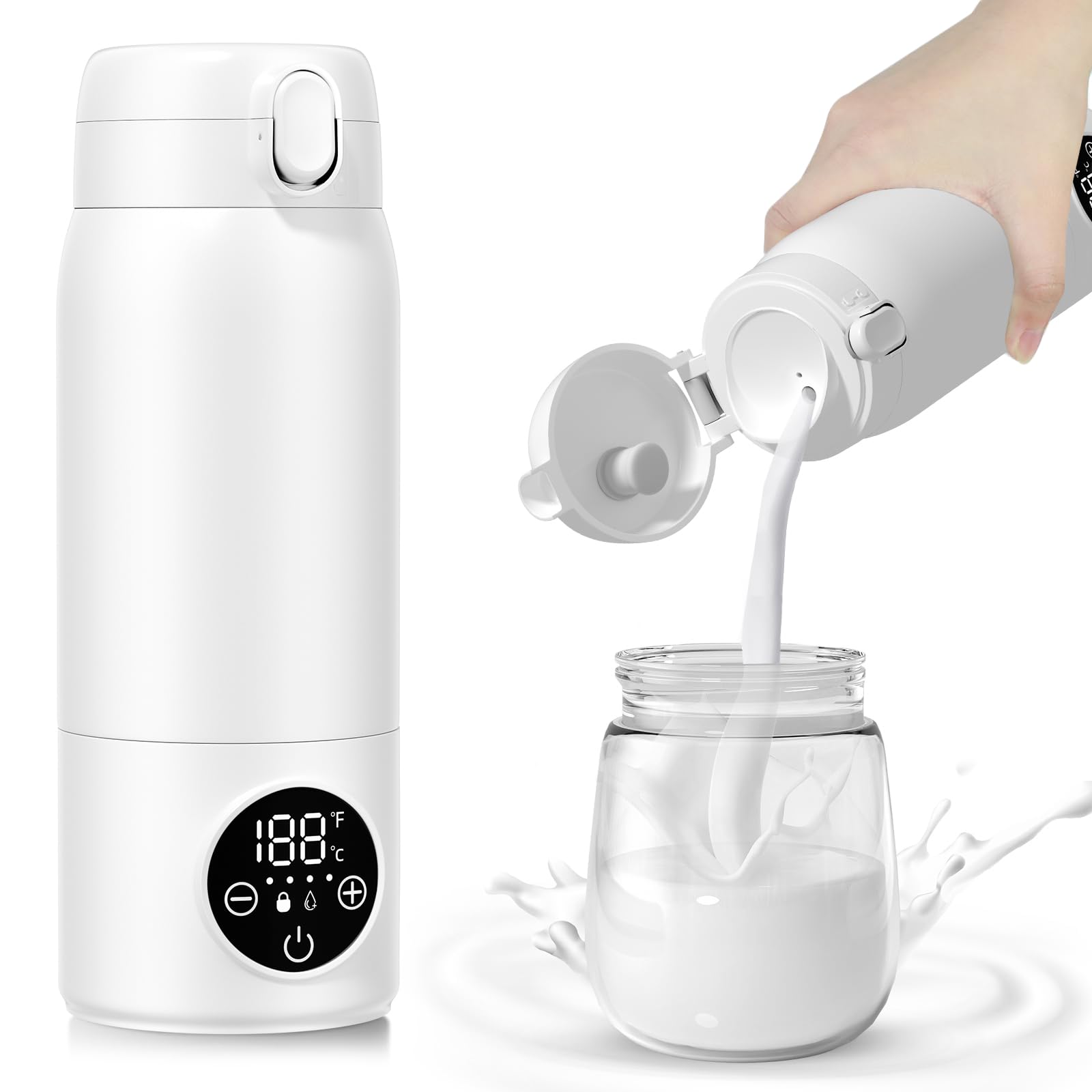 Scaldabottiglie Portatile Elettrico Ricaricabile 500ml