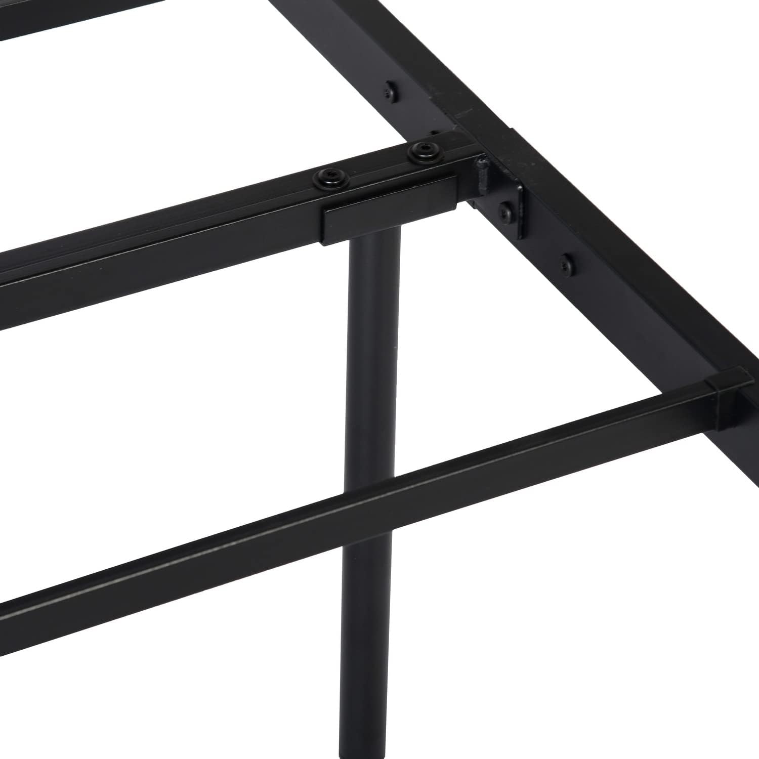 FurnitureR Double Metal Platform Bed Frame 194x140 cm - immagine 5