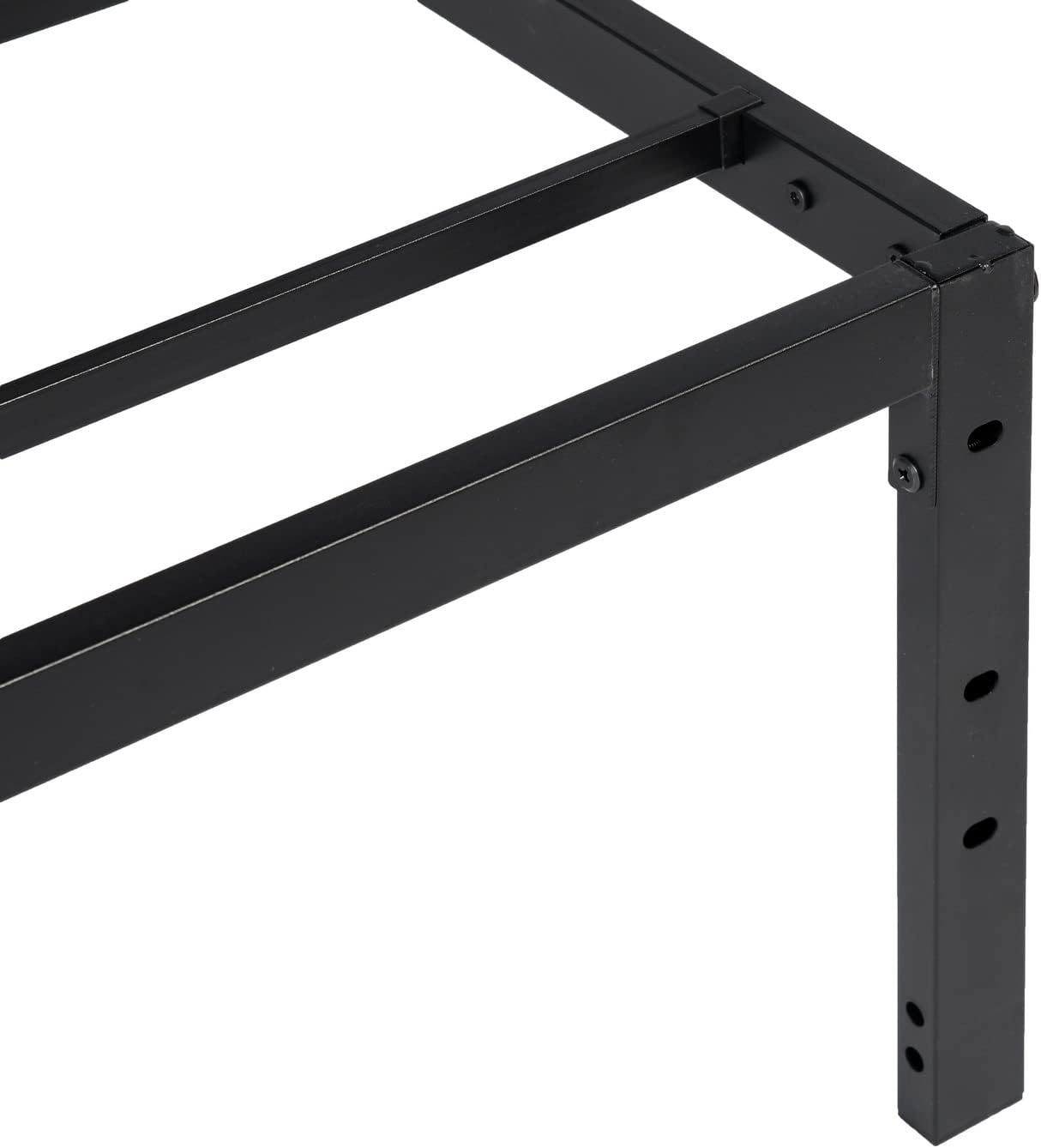 FurnitureR Double Metal Platform Bed Frame 194x140 cm - immagine 6