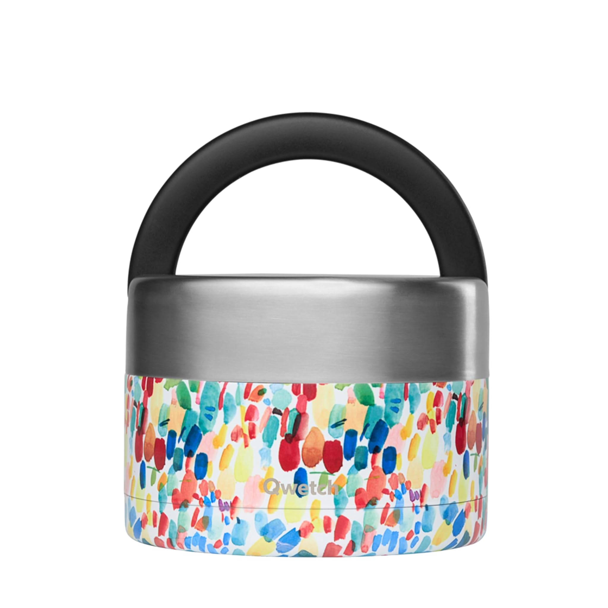 QWETCH - Contenitore Termico per Alimenti Caldi con Maniglia (Arty, 650 ml)