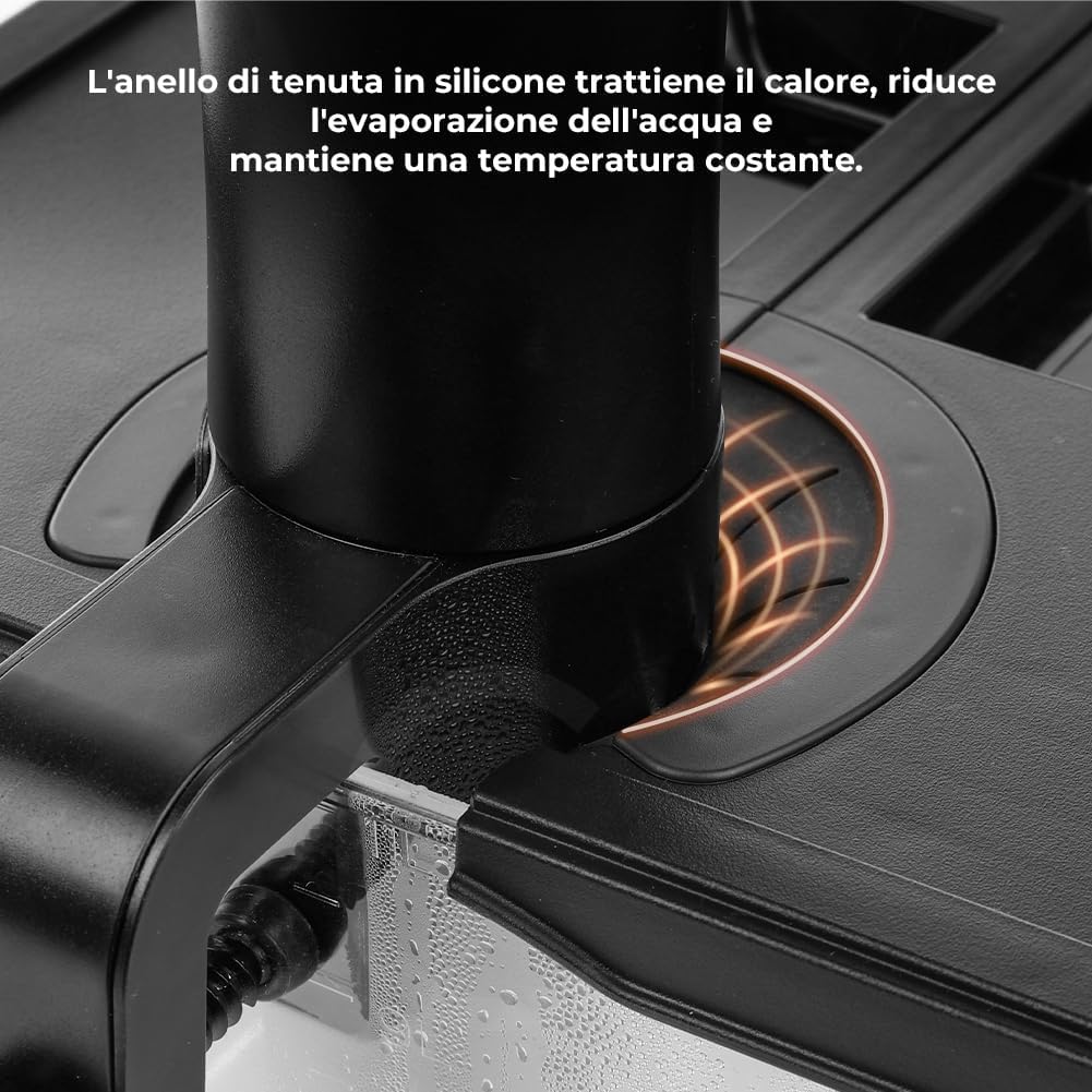 Contenitore Sous Vide con Coperchio e Rastrelliera 11L - immagine 5