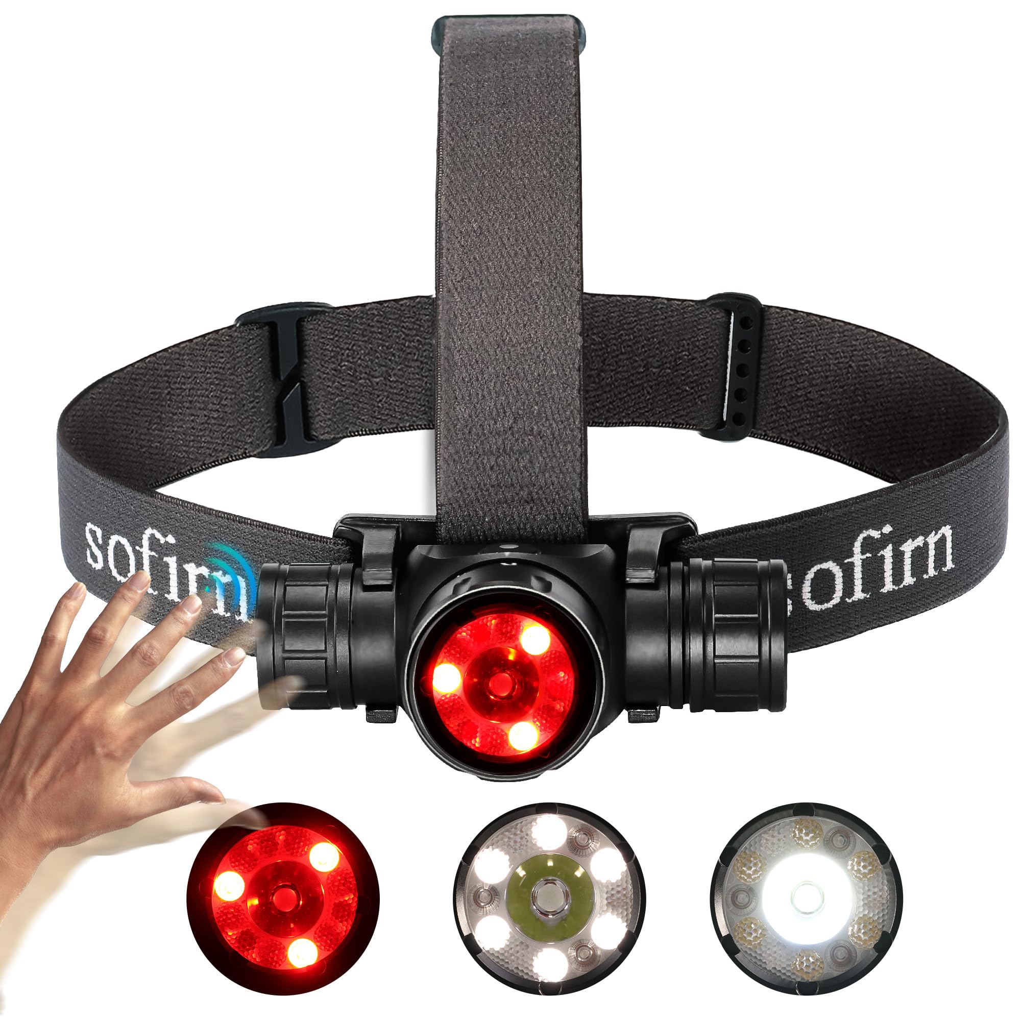 sofirn HS21 Lampada Frontale LED 2200 Lumen