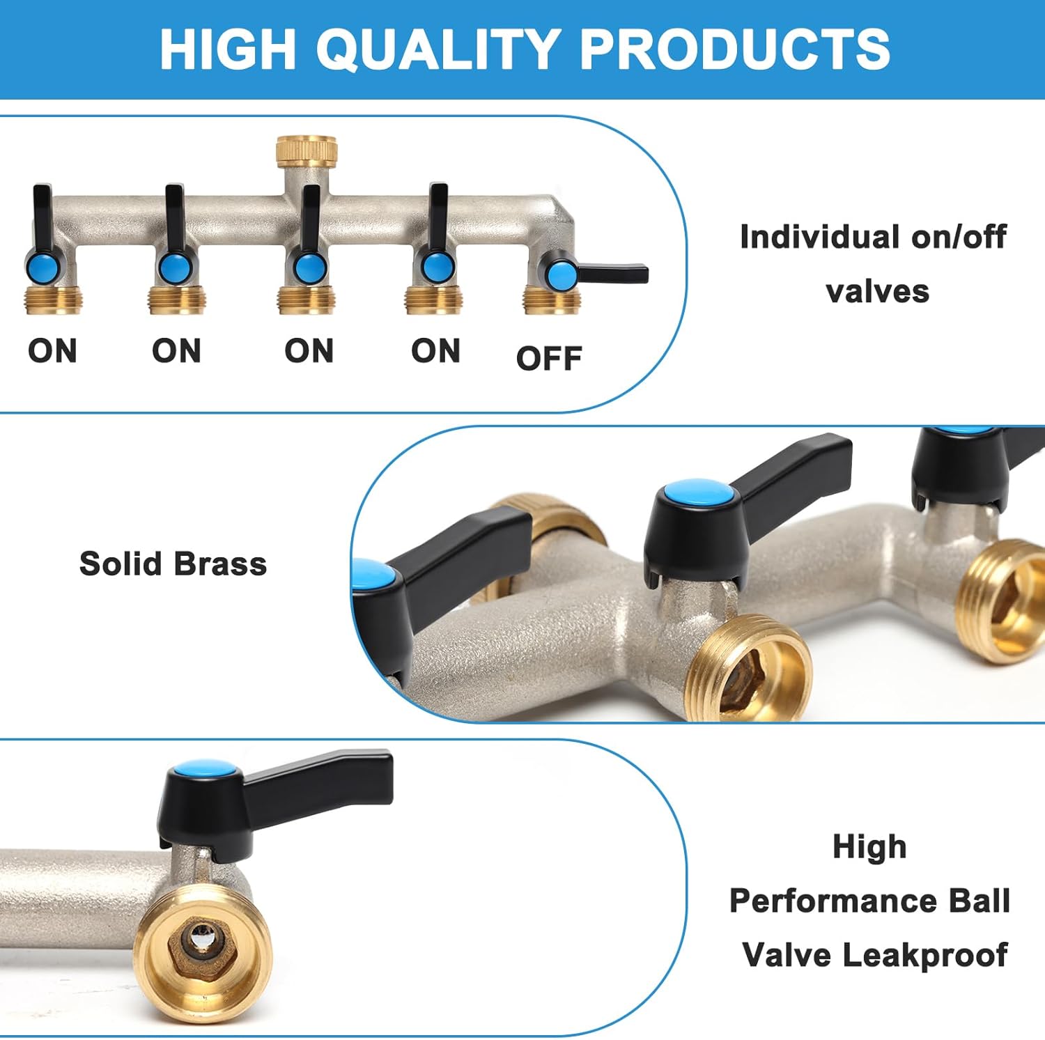 Opermaxer Distributore Acqua 5 Vie 3/4 Pollici - immagine 5