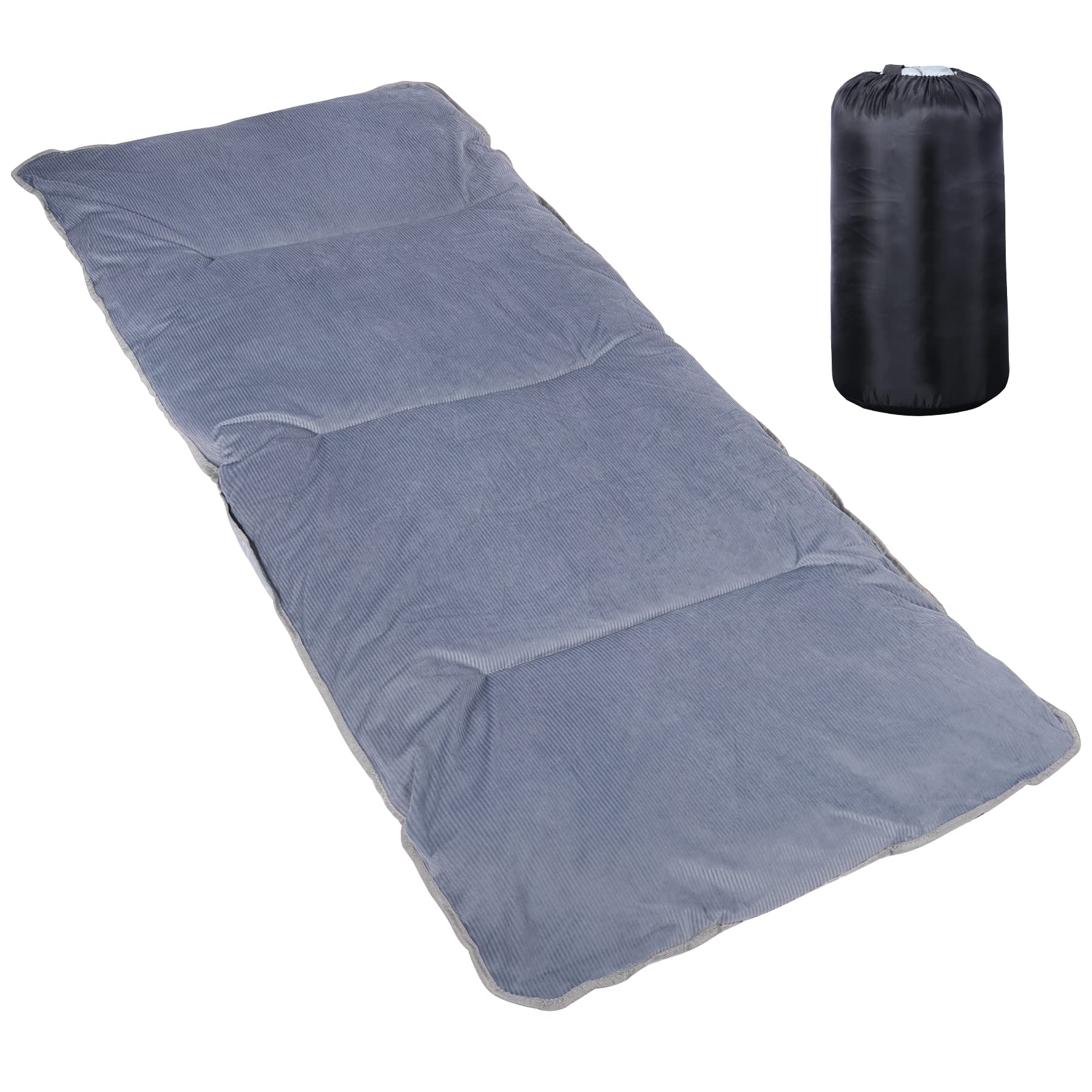 Redcamp Martratze - Cuscino Letto da Campo Pieghevole 190x70 cm, Grigio