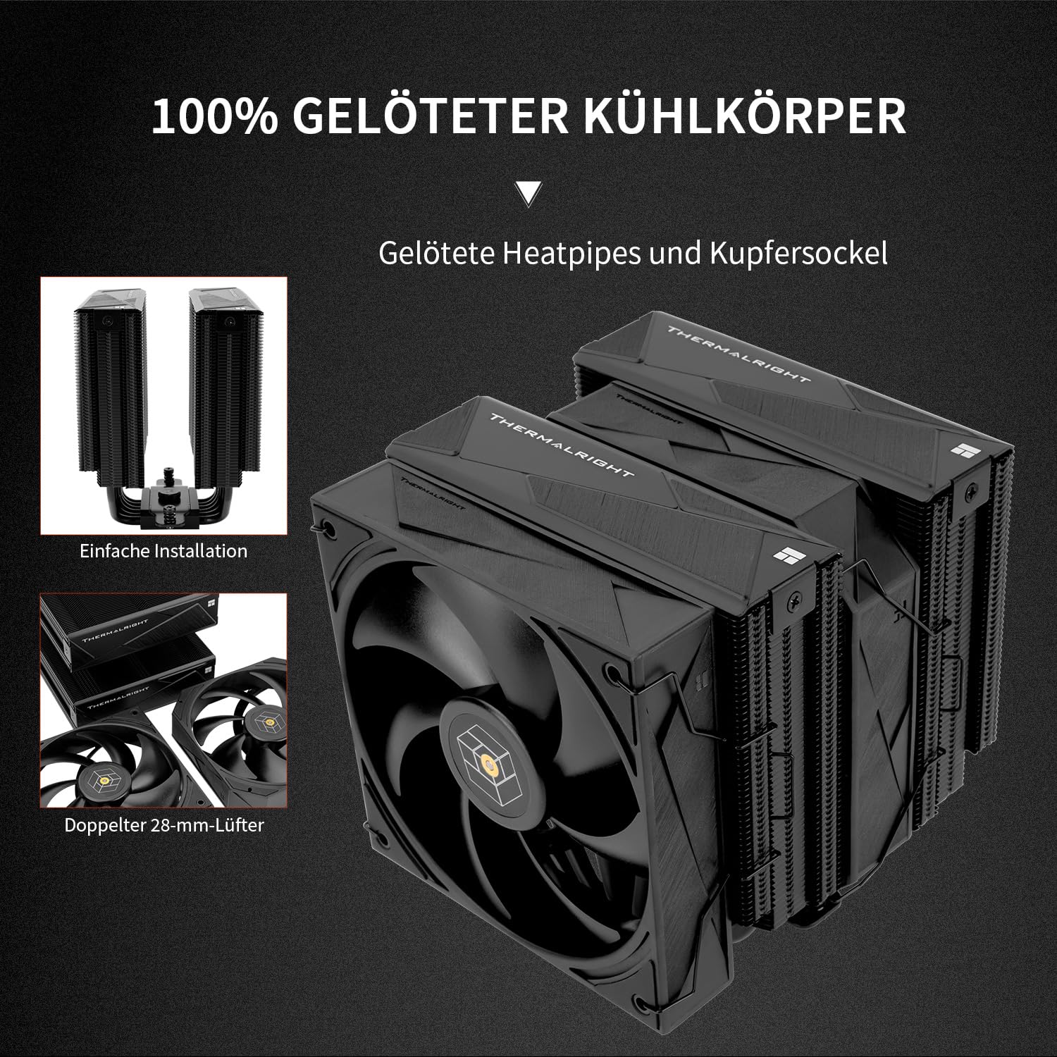 Thermalright Royal Pretor 130 Black - Raffreddatore CPU - immagine 4