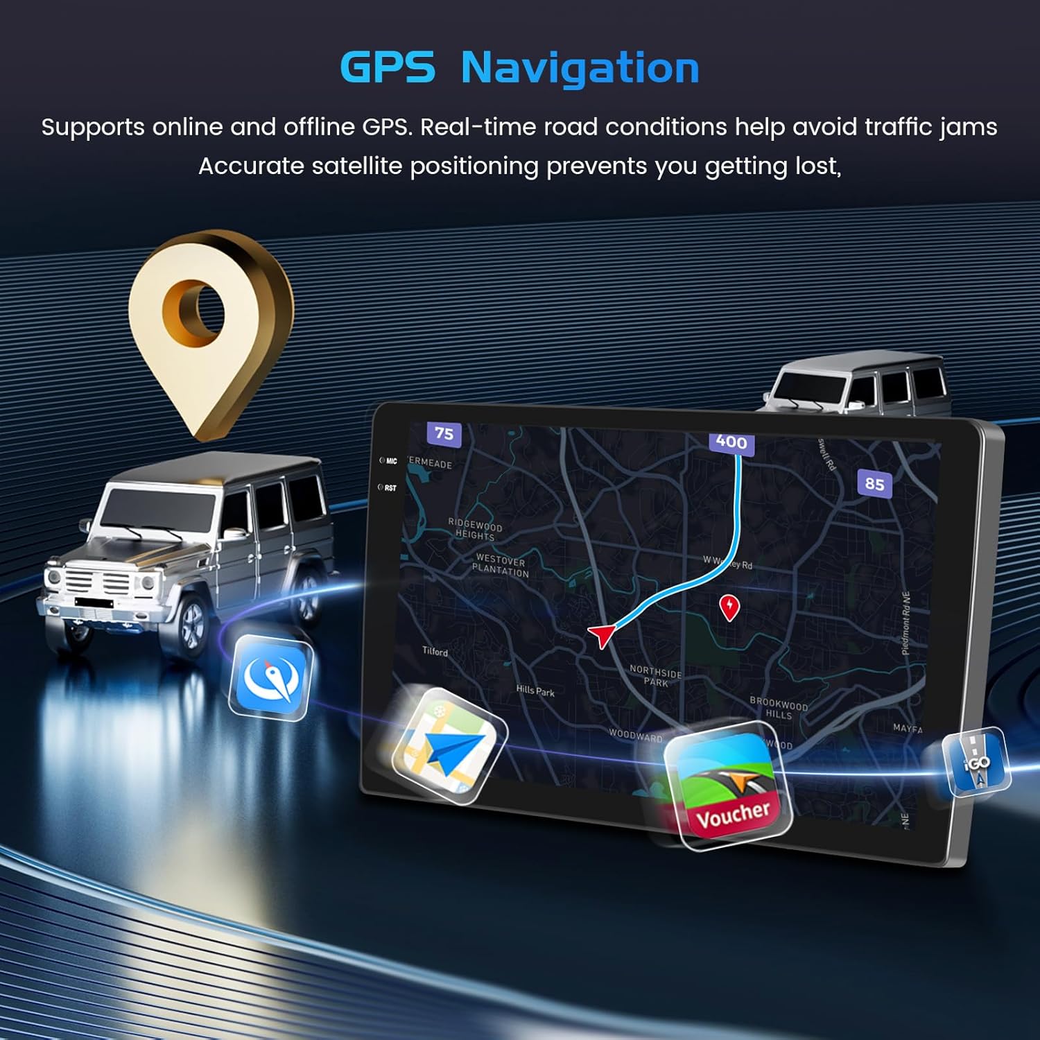 Autoradio Android 15 per Renault Trafic 3 9" In-Cell - immagine 7