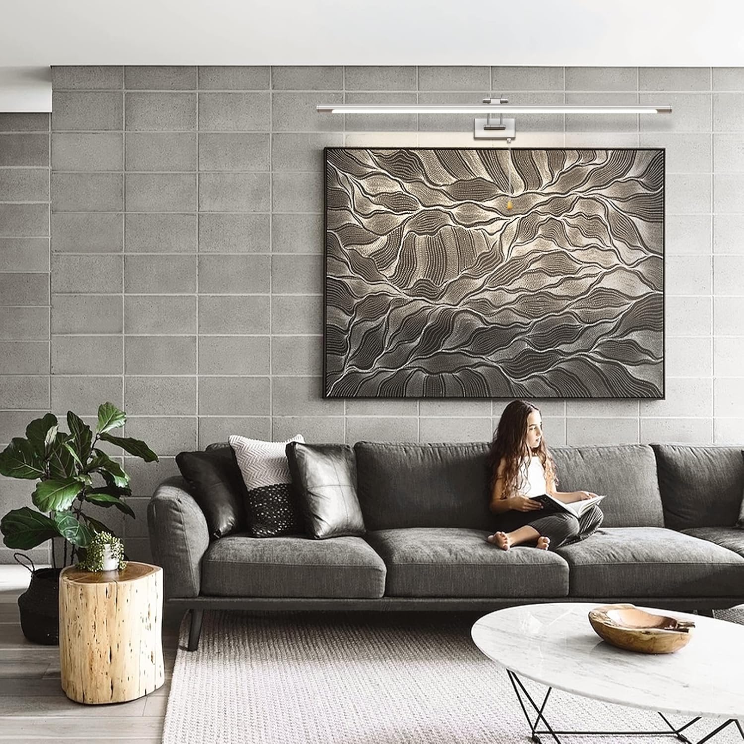 Tyhogar Lampada da Specchio Bagno 90cm 16W - immagine 4