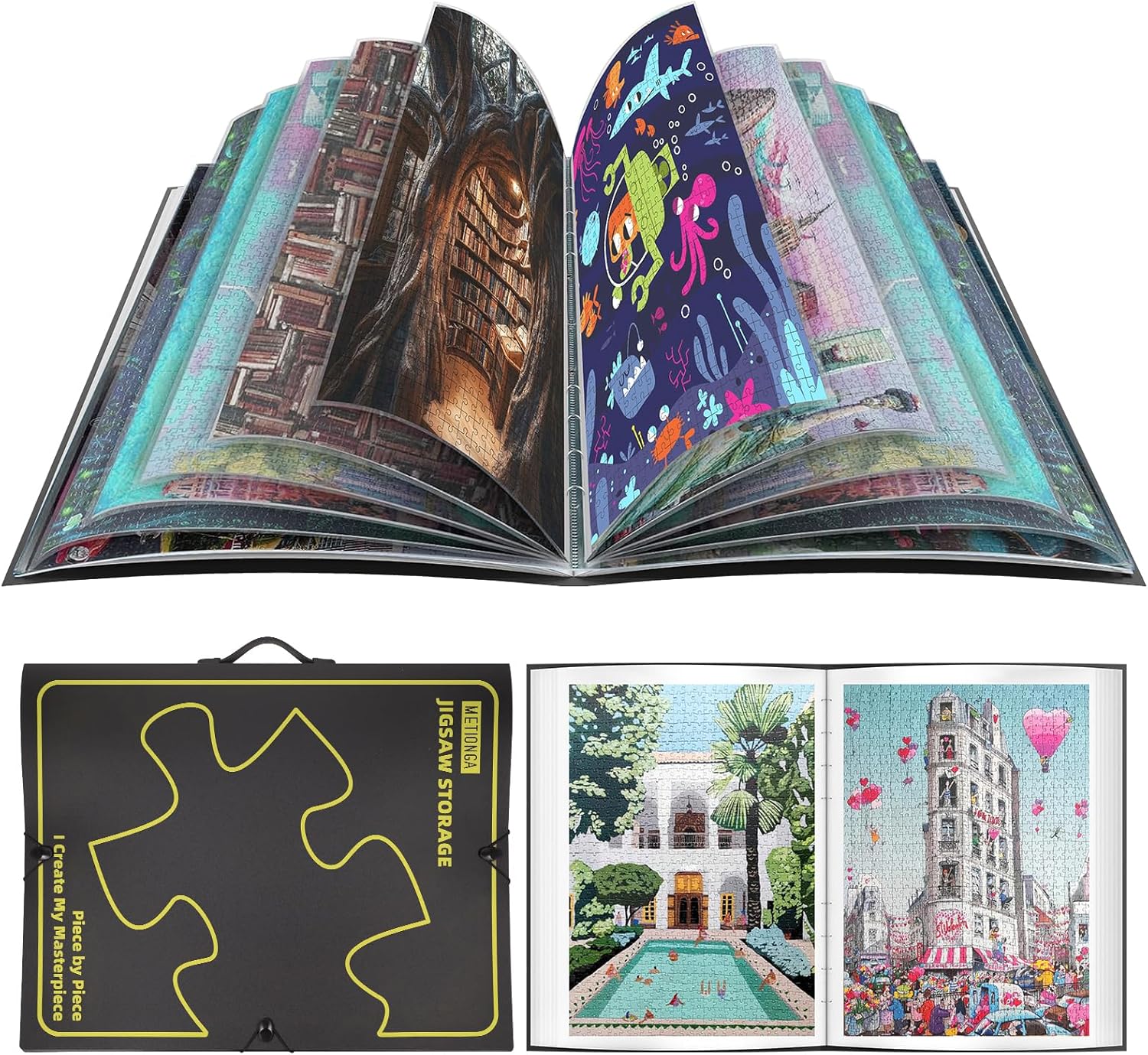 Metionga Raccoglitore per Puzzle 1000pz Portatile - immagine 1