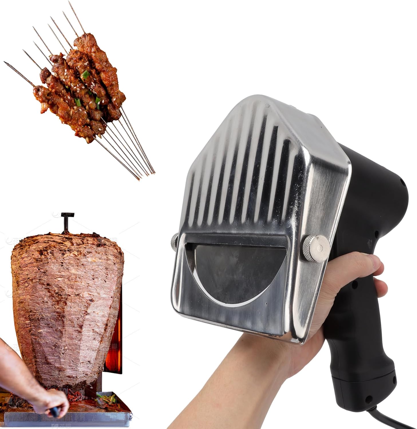 Topyond Coltello Elettrico Kebab Shawarma 80W - immagine 1