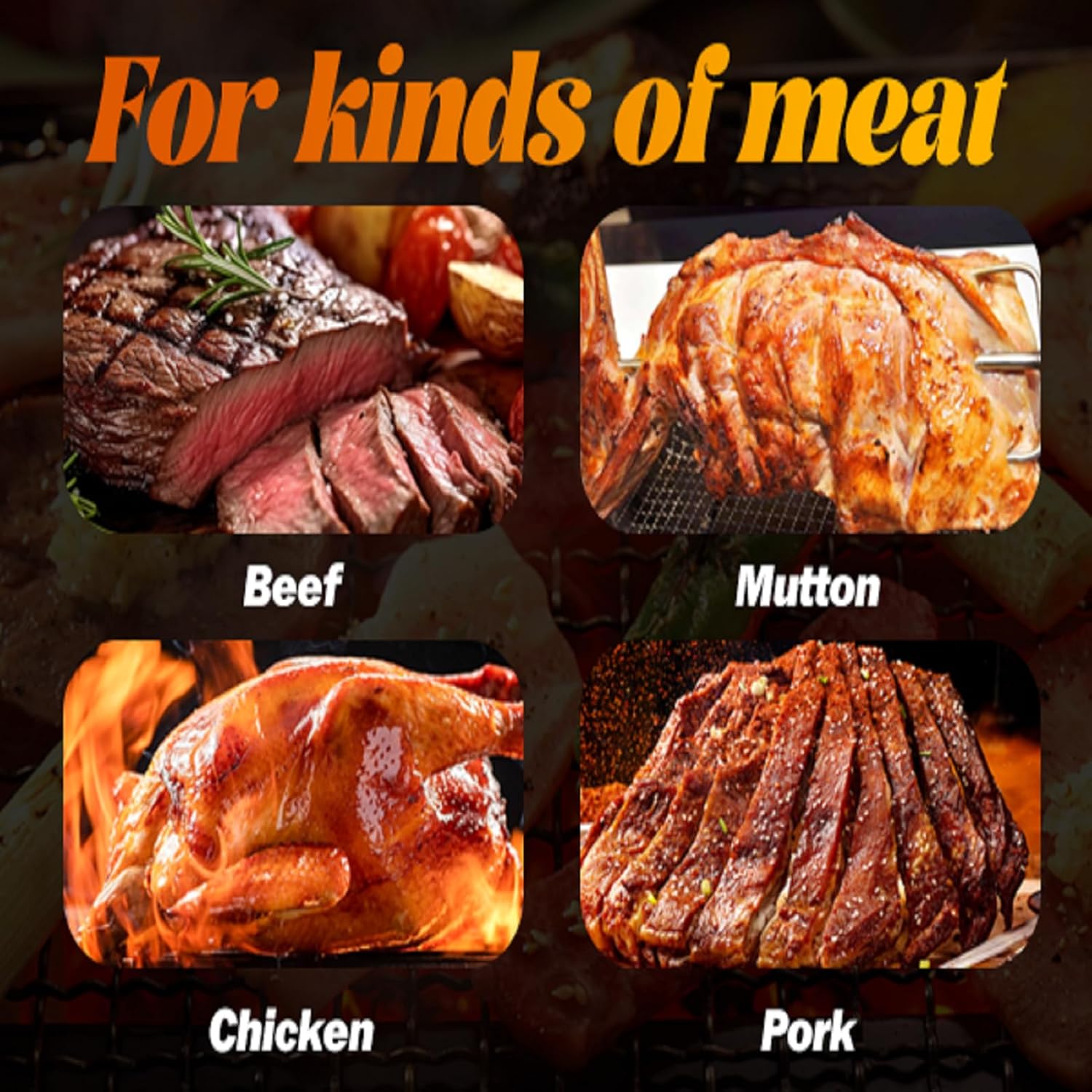 Topyond Coltello Elettrico Kebab Shawarma 80W - immagine 3