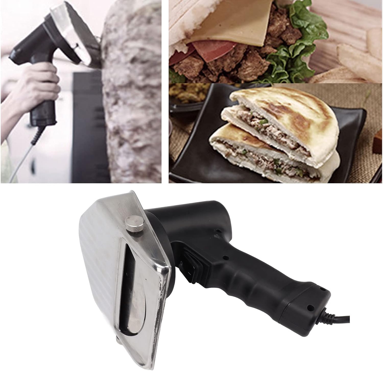 Topyond Coltello Elettrico Kebab Shawarma 80W - immagine 8