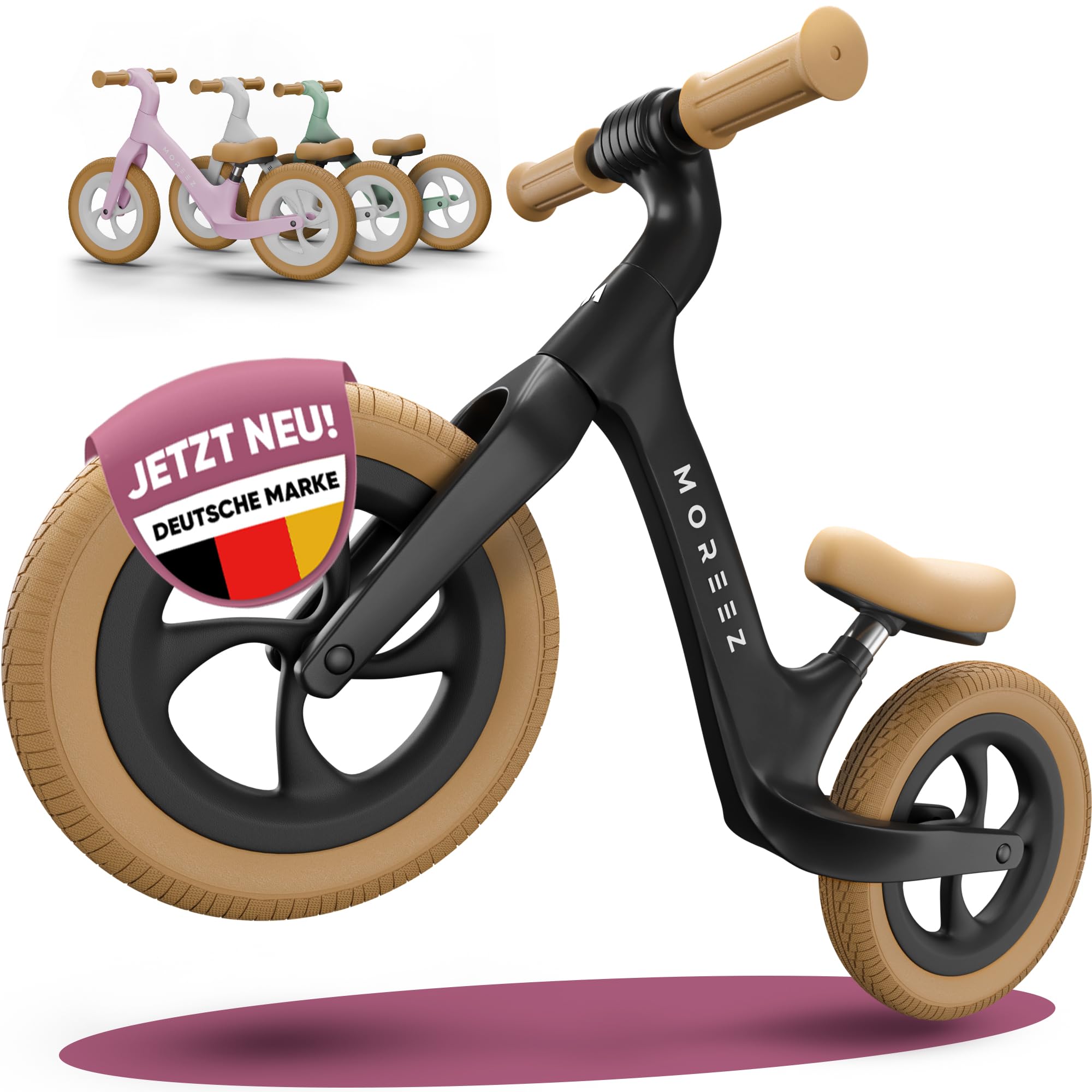 Moreez® Bicicletta Ultraleggera per Bambini 2-5 Anni