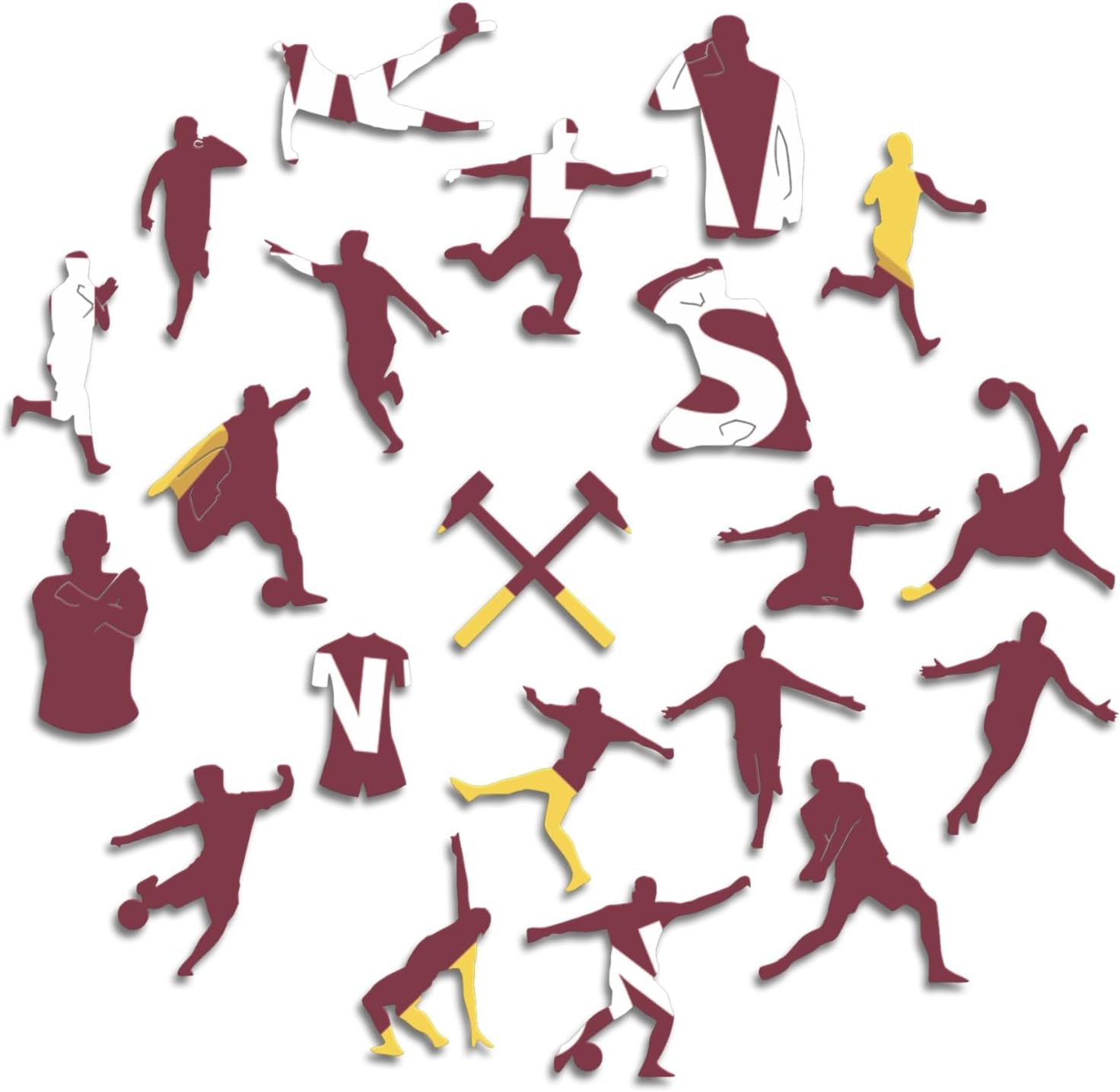 Iconic Puzzles West Ham Logo - Puzzle di Legno 500 Pezzi - immagine 7