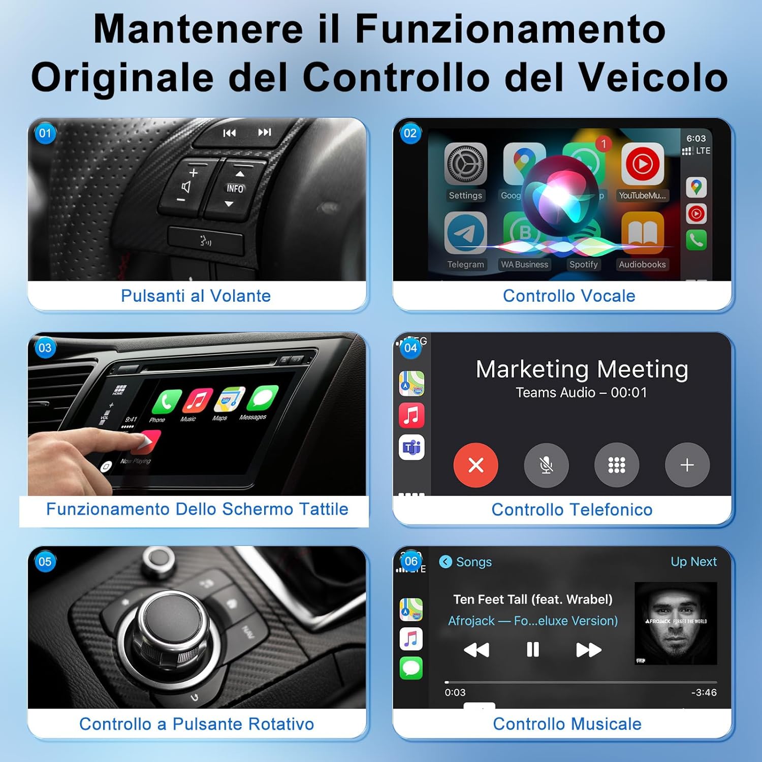 Adattatore CarPlay Wireless per Auto OEM - immagine 3