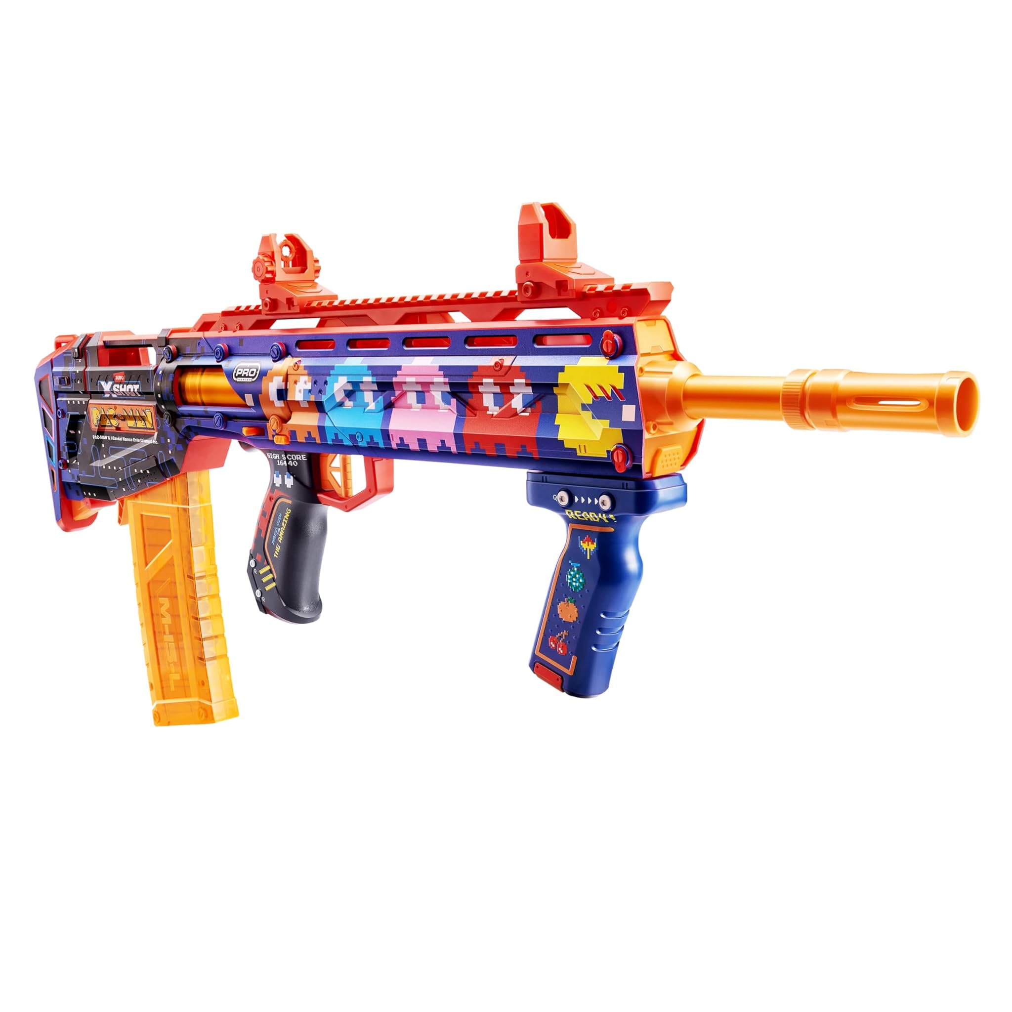 XSHOT SKINS Pro Series 1 Pac-Man Long Shot Blaster by ZURU