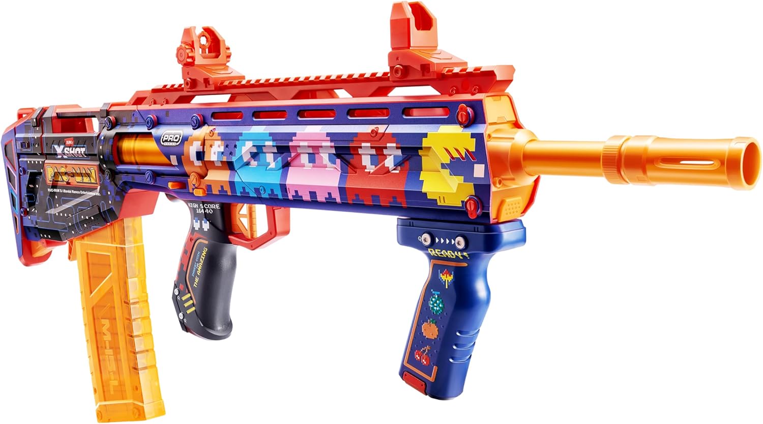 XSHOT SKINS Pro Series 1 Pac-Man Long Shot Blaster by ZURU - immagine 1