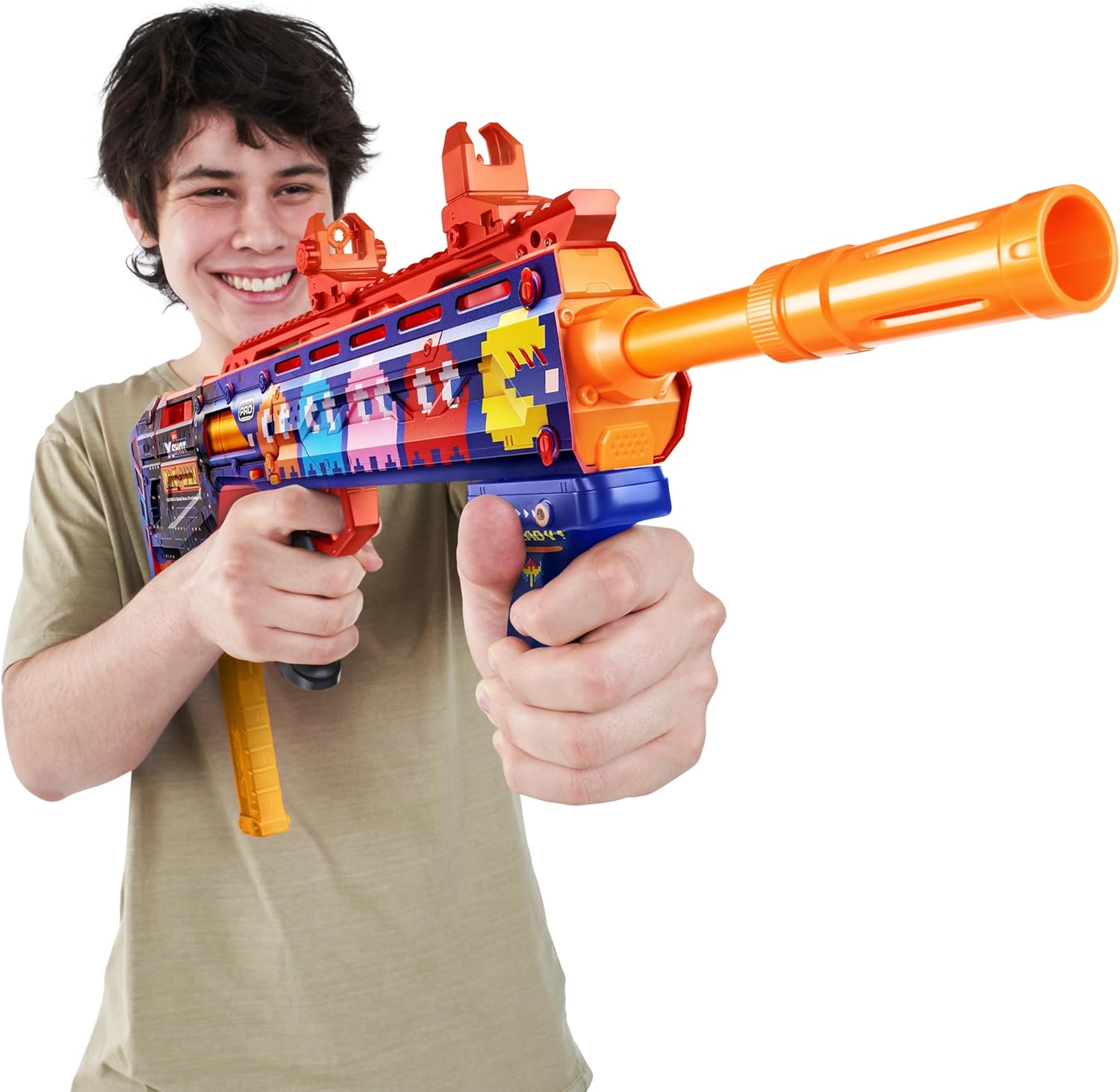 XSHOT SKINS Pro Series 1 Pac-Man Long Shot Blaster by ZURU - immagine 4