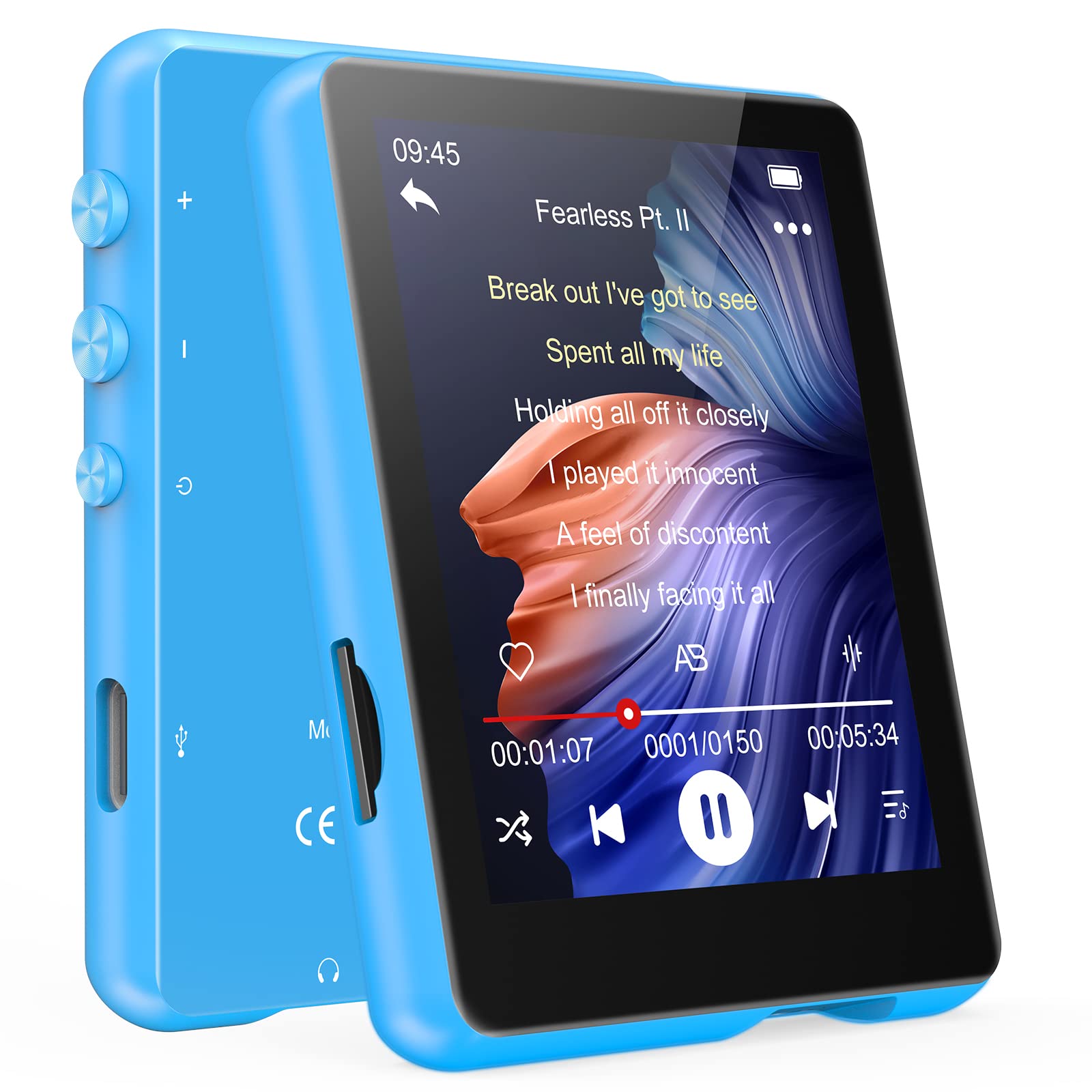 Mechen Lettore MP3 32GB con Bluetooth 5.3