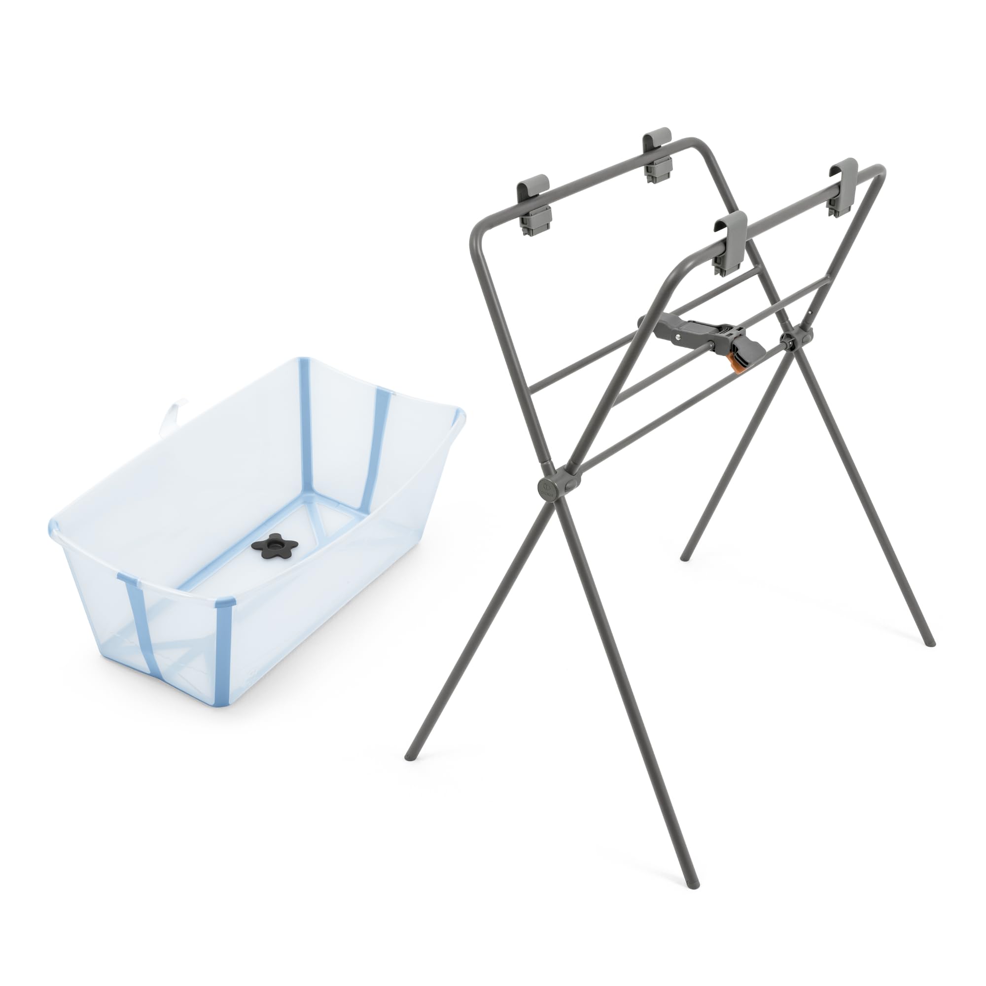 Stokke Flexi Bath (Ocean Blue) + Supporto