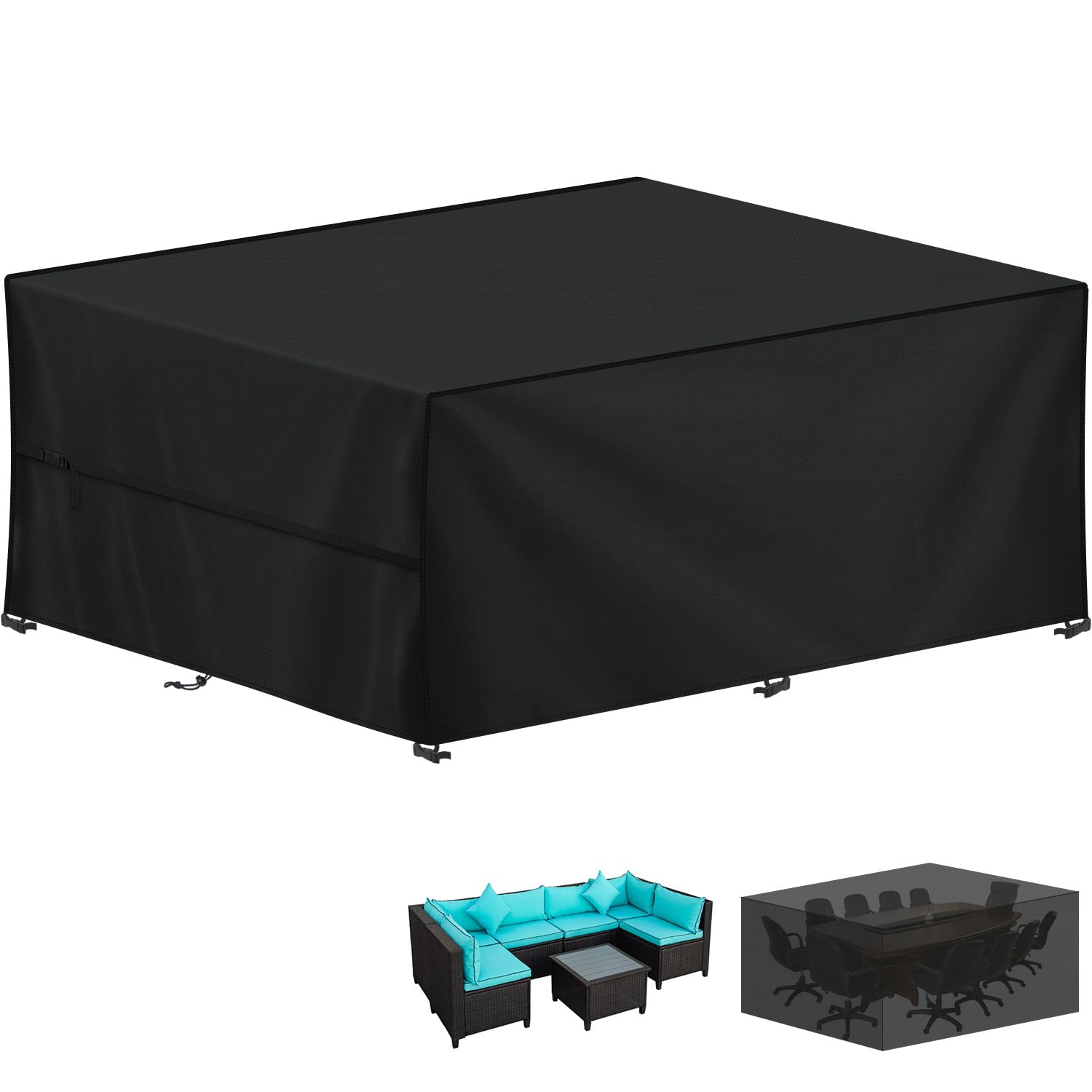 Lamuni Copertura per Mobili da Giardino 360x240x90cm