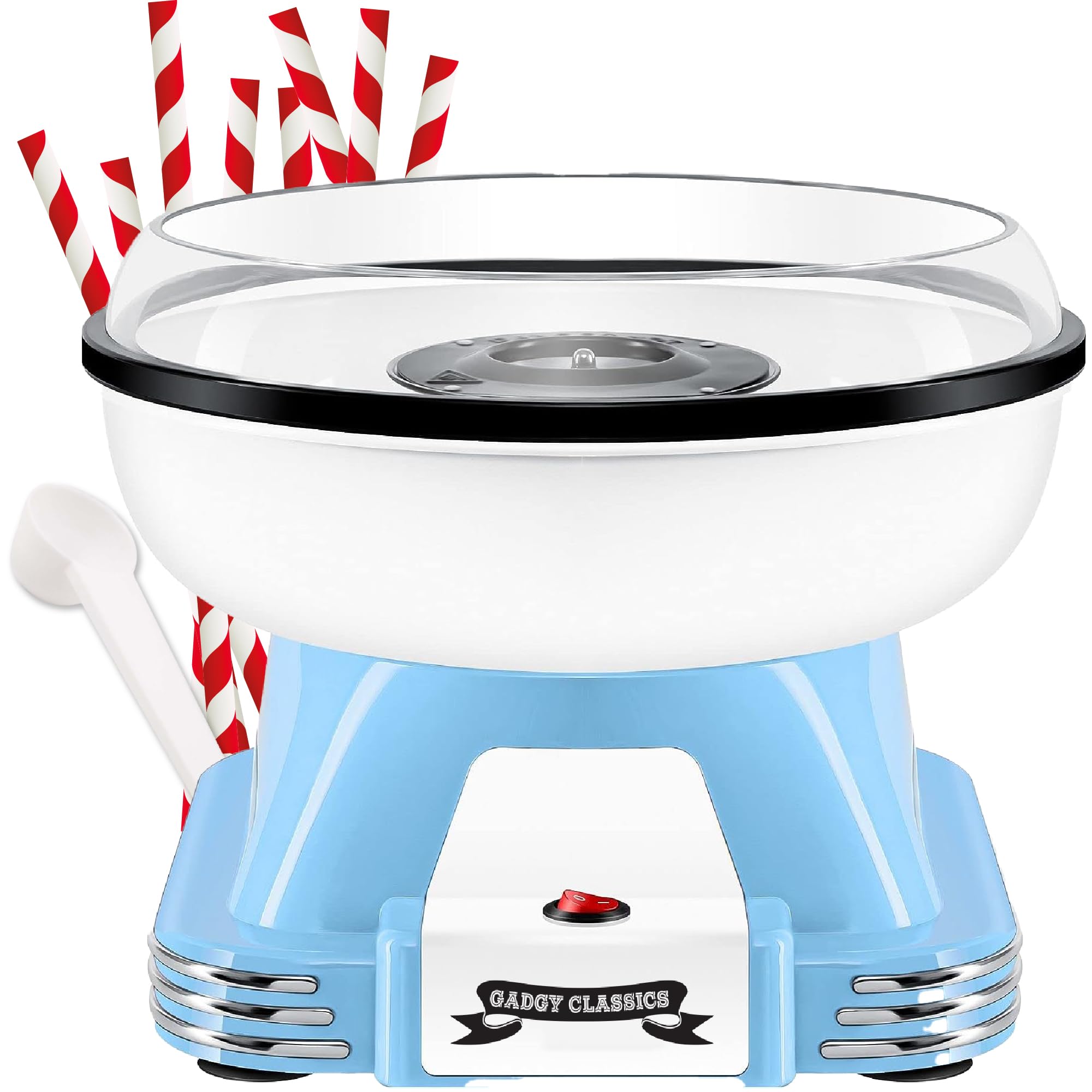 Gadgy Macchina per Zucchero Filato per la Casa, Blu