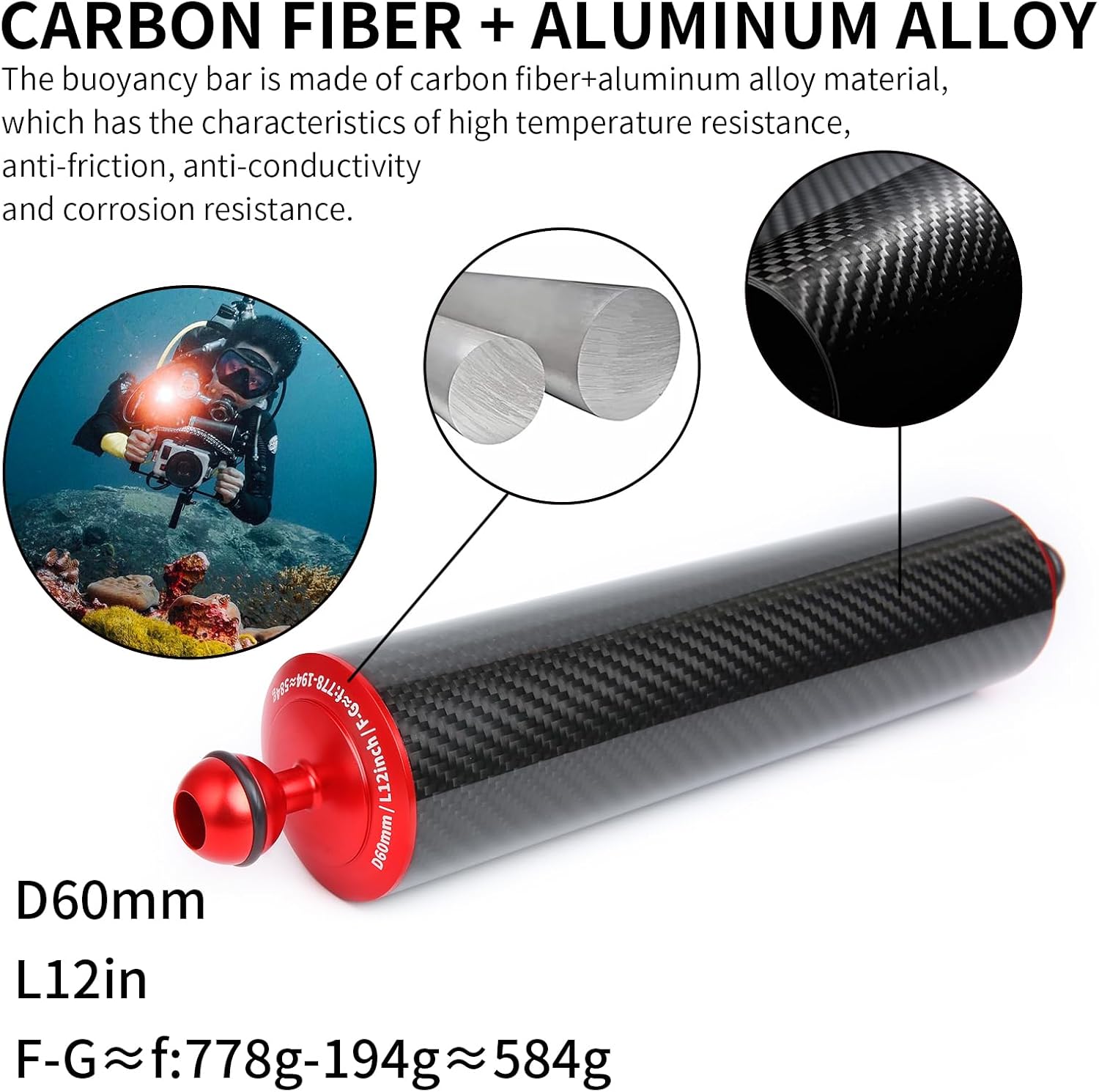 Letonpower Braccio Galleggiante Subacqueo 12" (2pack) - immagine 3